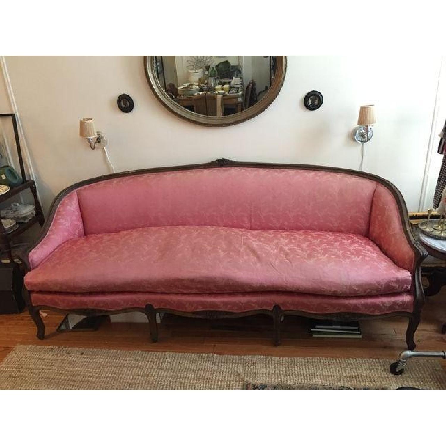 Vintage French Louis XV Style Sofa - image-1