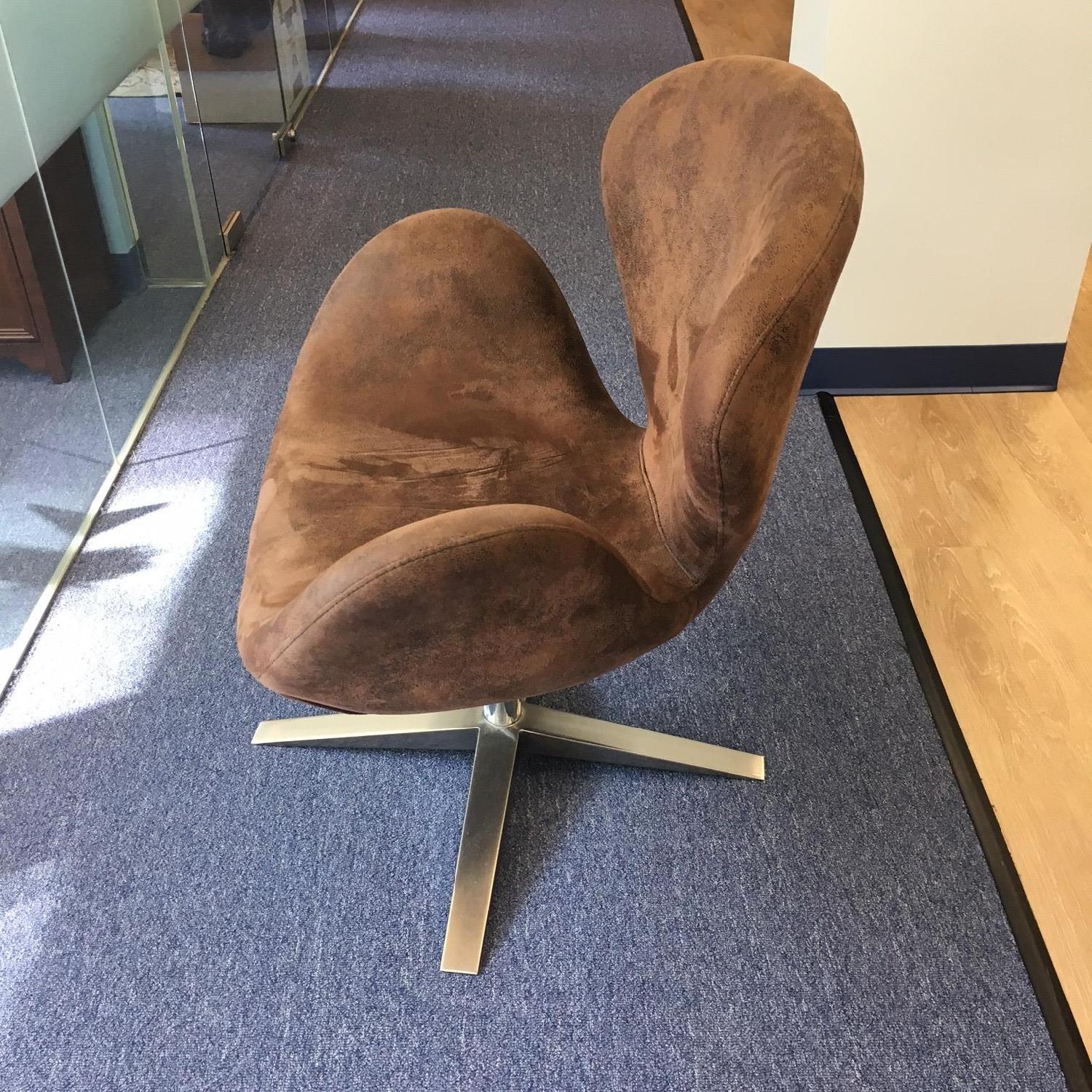 Christopher Knight Home Modern Brown Petal Chair - image-1