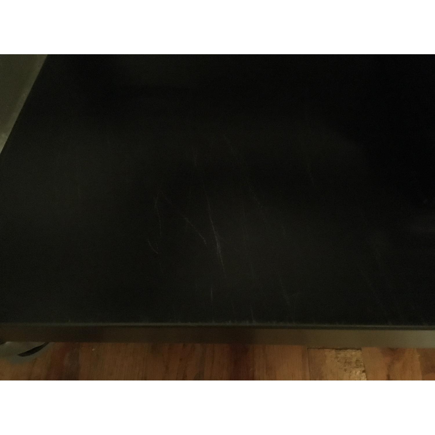 CB2 GoCart Carbon Rolling TV Stand/Coffee Table AptDeco