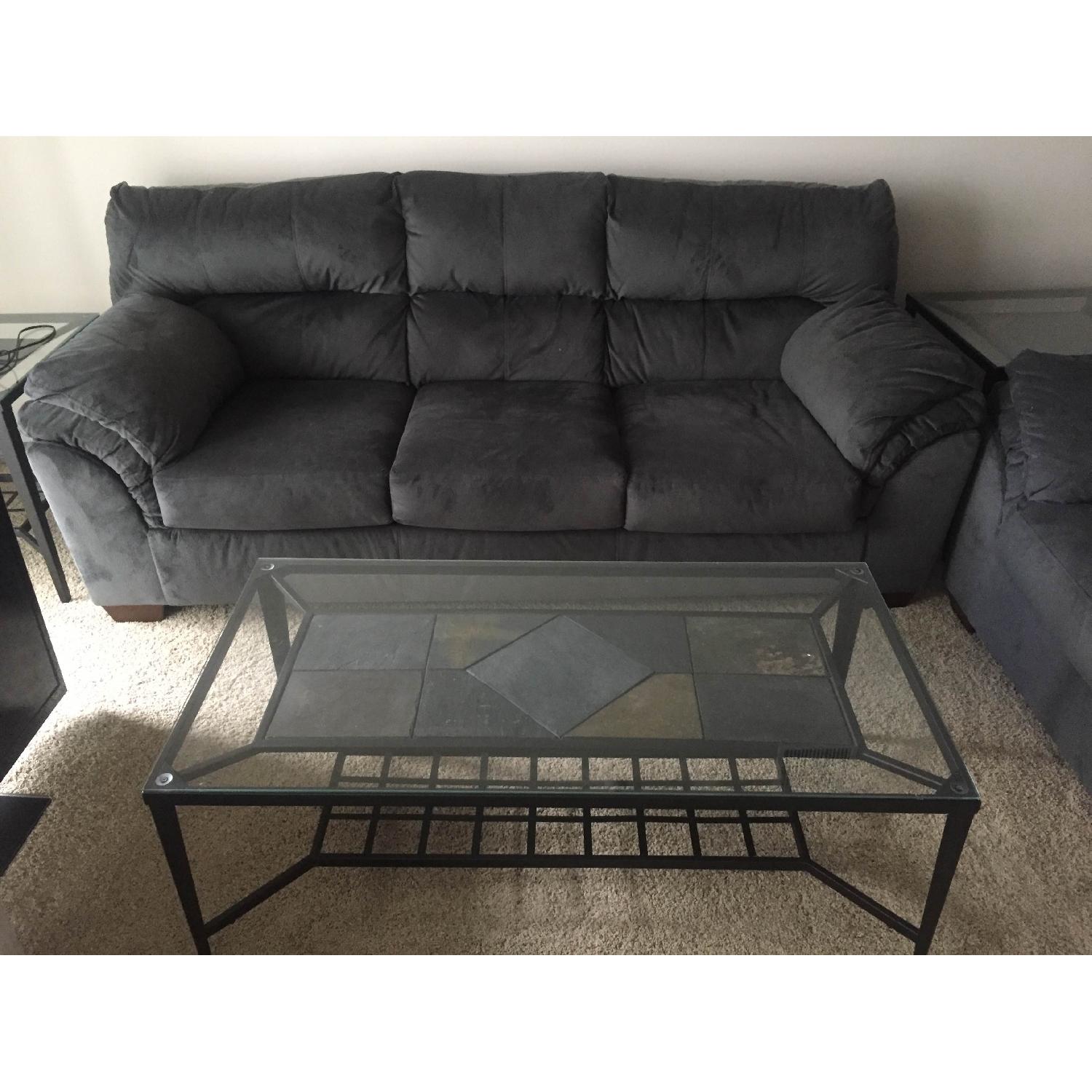 Ashley's Coffee Table + 2 End Tables - image-1