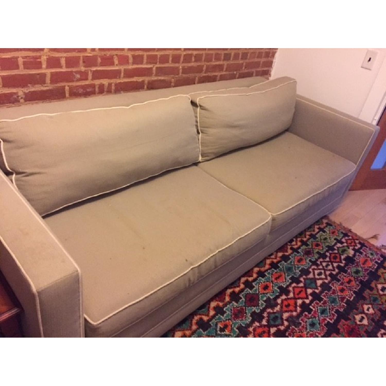 Crate & Barrel Trace Apartment Queen Sleeper Sofa - image-10