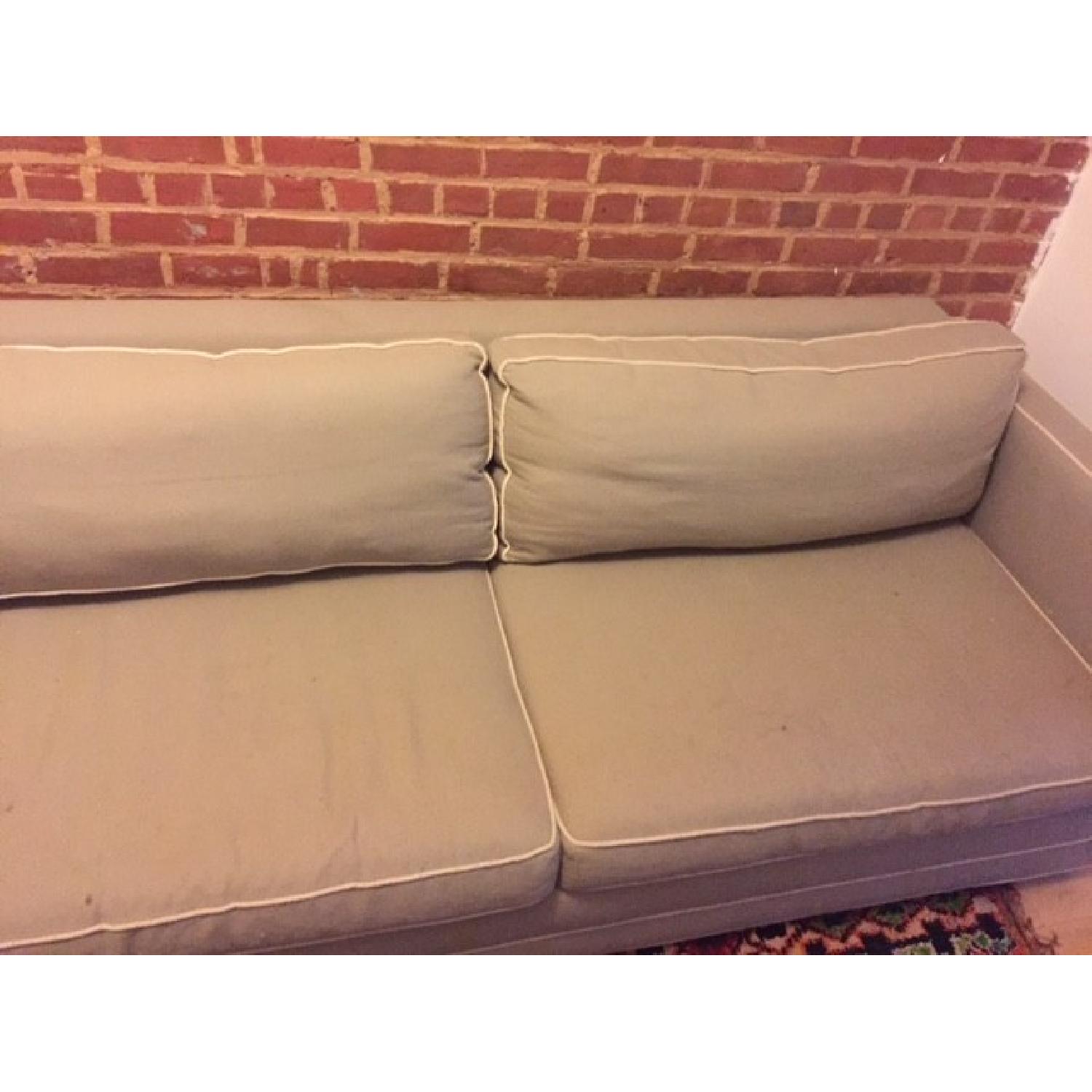 Crate & Barrel Trace Apartment Queen Sleeper Sofa - image-11