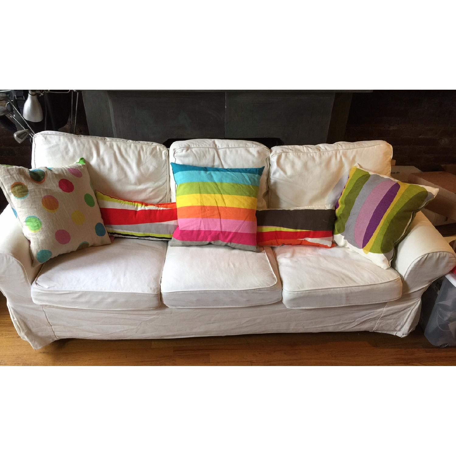 Ikea Ektorp Three-Seat Sofa - image-1