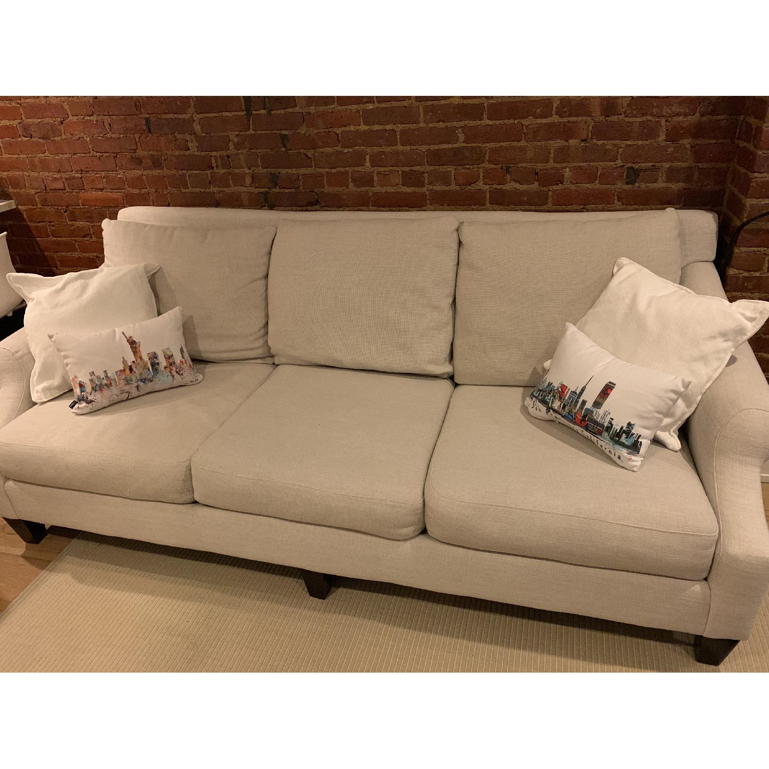 Rooms To Go Sofia Vergara Off-White 3 Seater Sofa - image-1