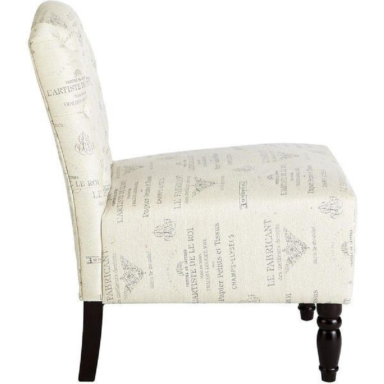 Pier 1 French Script Accent Chair - image-4
