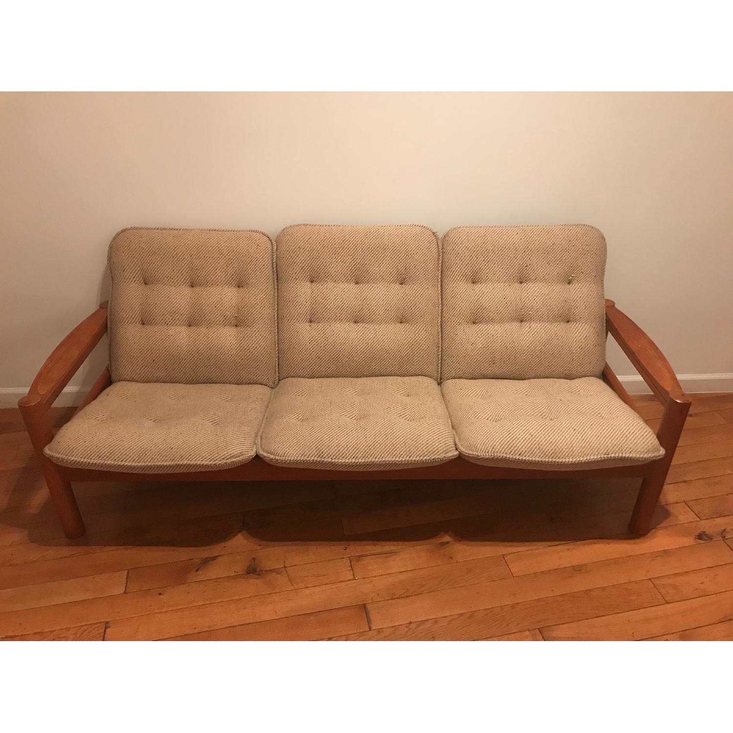 Danish Mid Century Modern 3-Seater Sofa - image-1