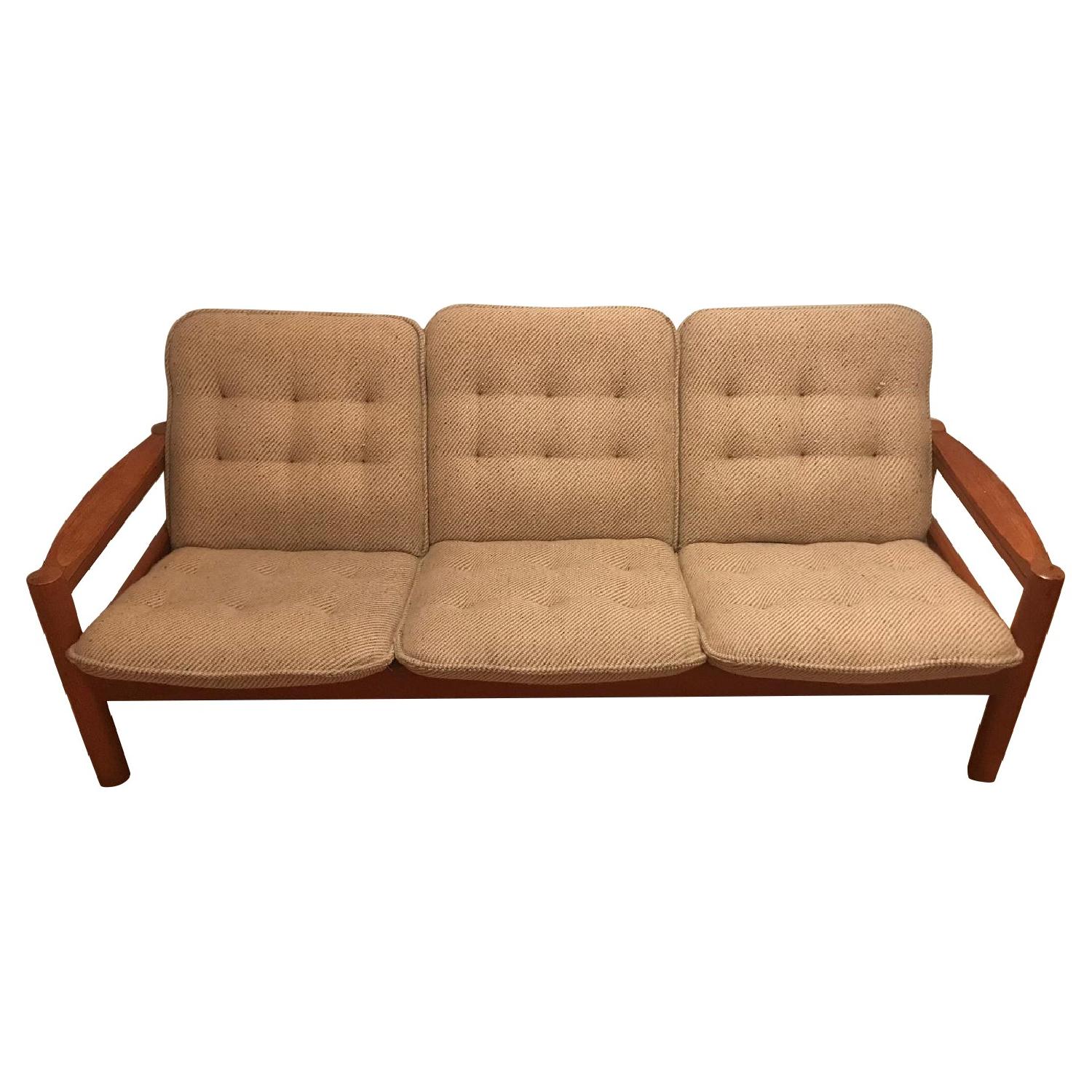 Danish Mid Century Modern 3-Seater Sofa - image-0