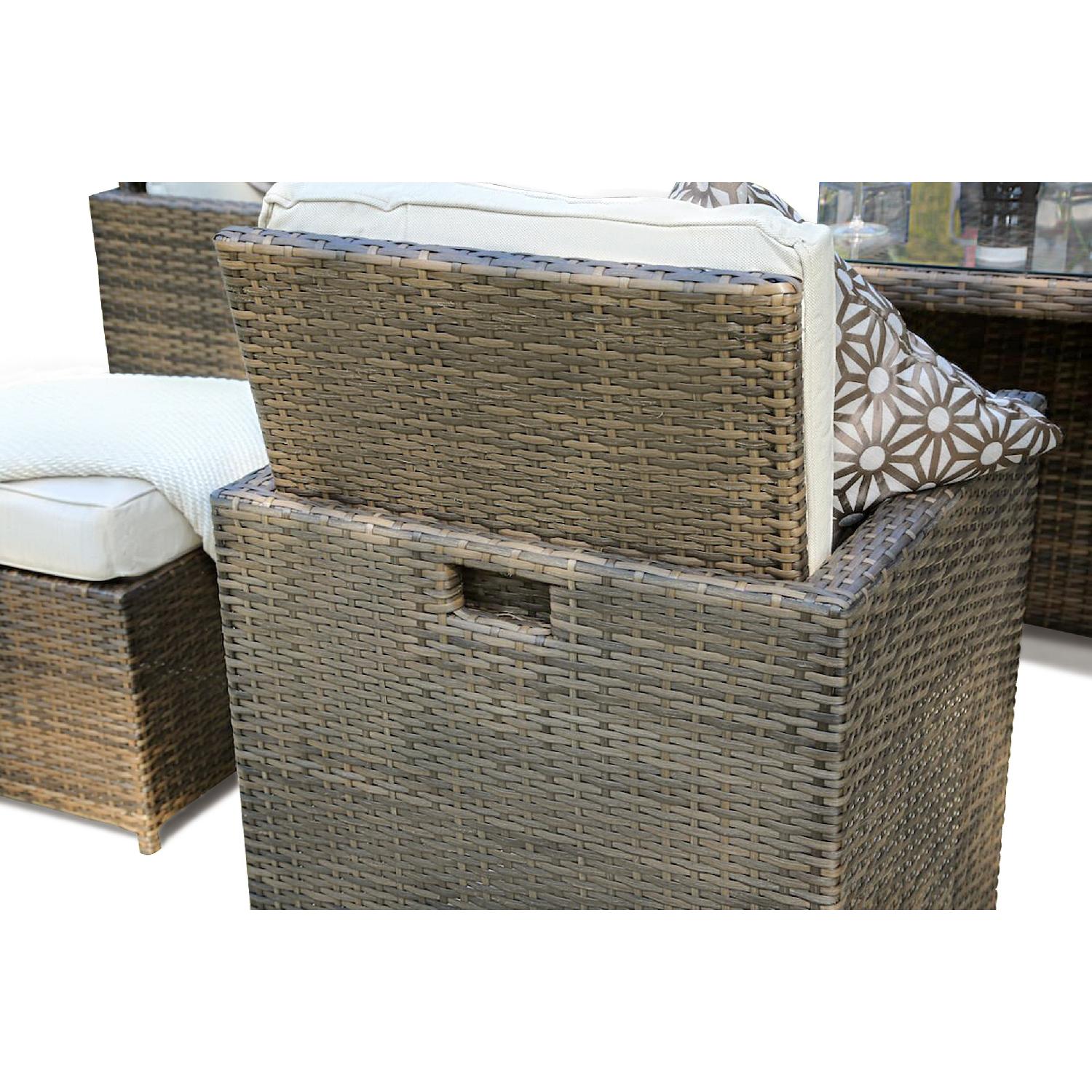 Lynette Outdoor 9-Piece Dining Set - image-1