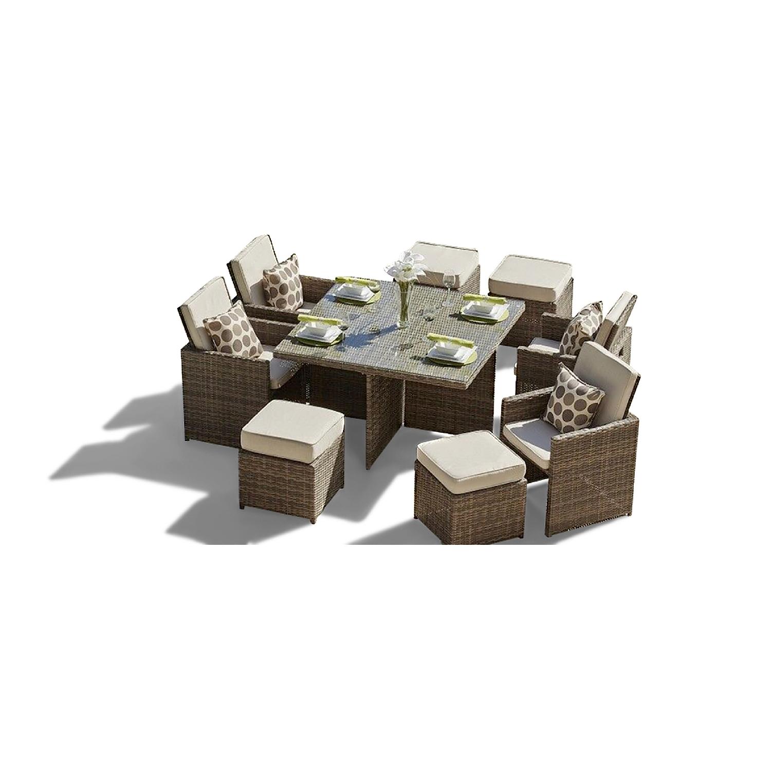 Lynette Outdoor 9-Piece Dining Set - image-2