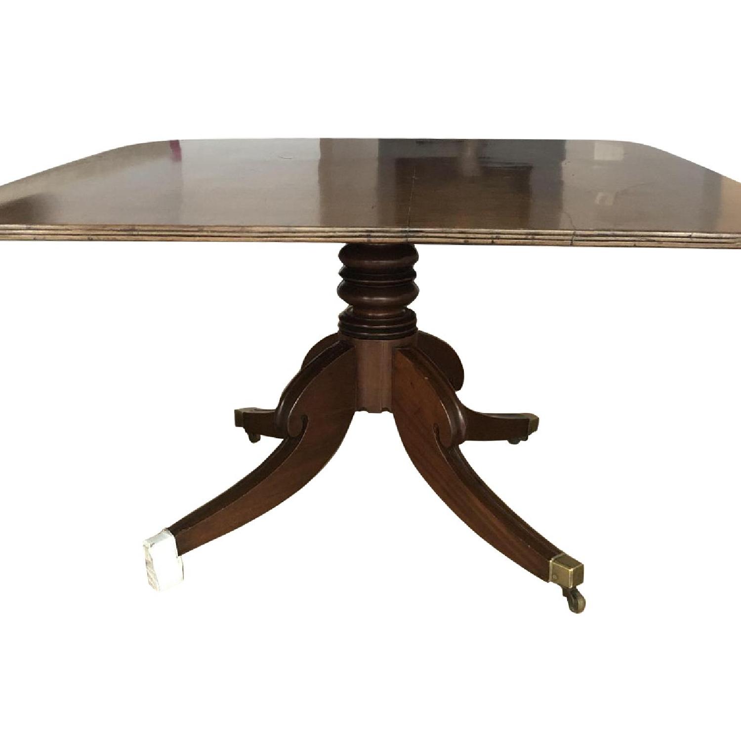 Vintage Mahogany Dining Table - AptDeco