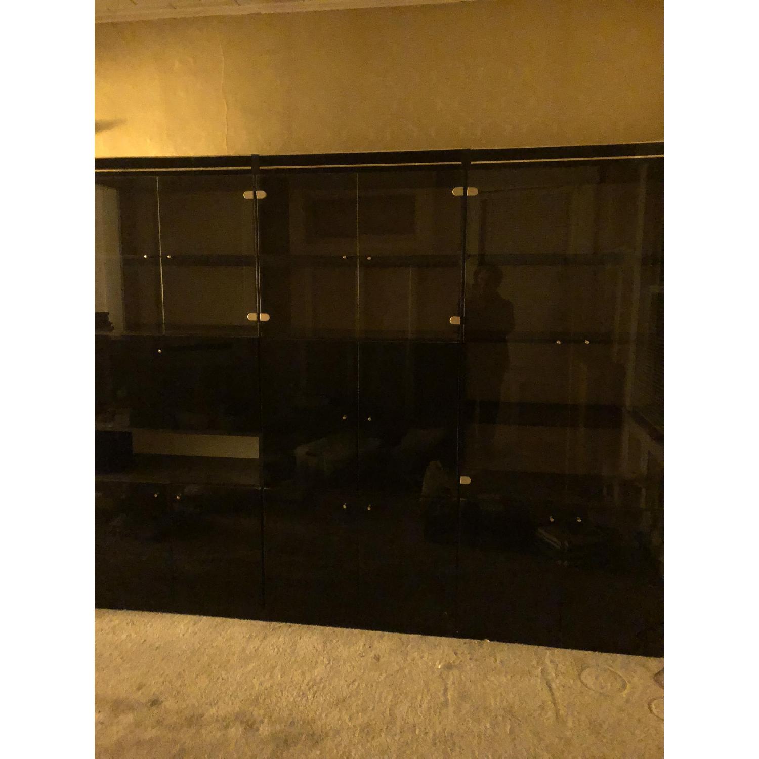Black 3-Piece Wall Unit - image-1