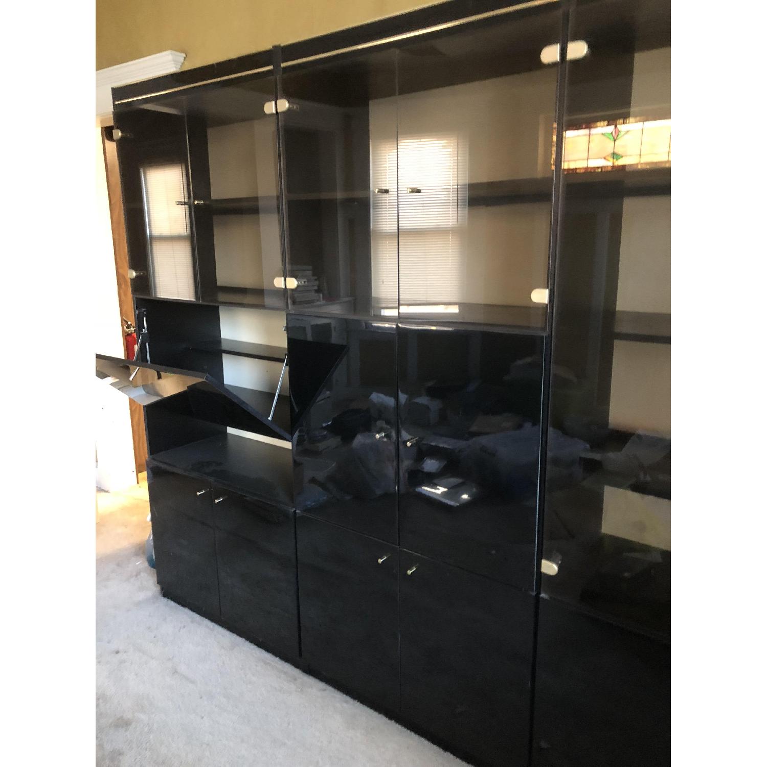 Black 3-Piece Wall Unit - image-3