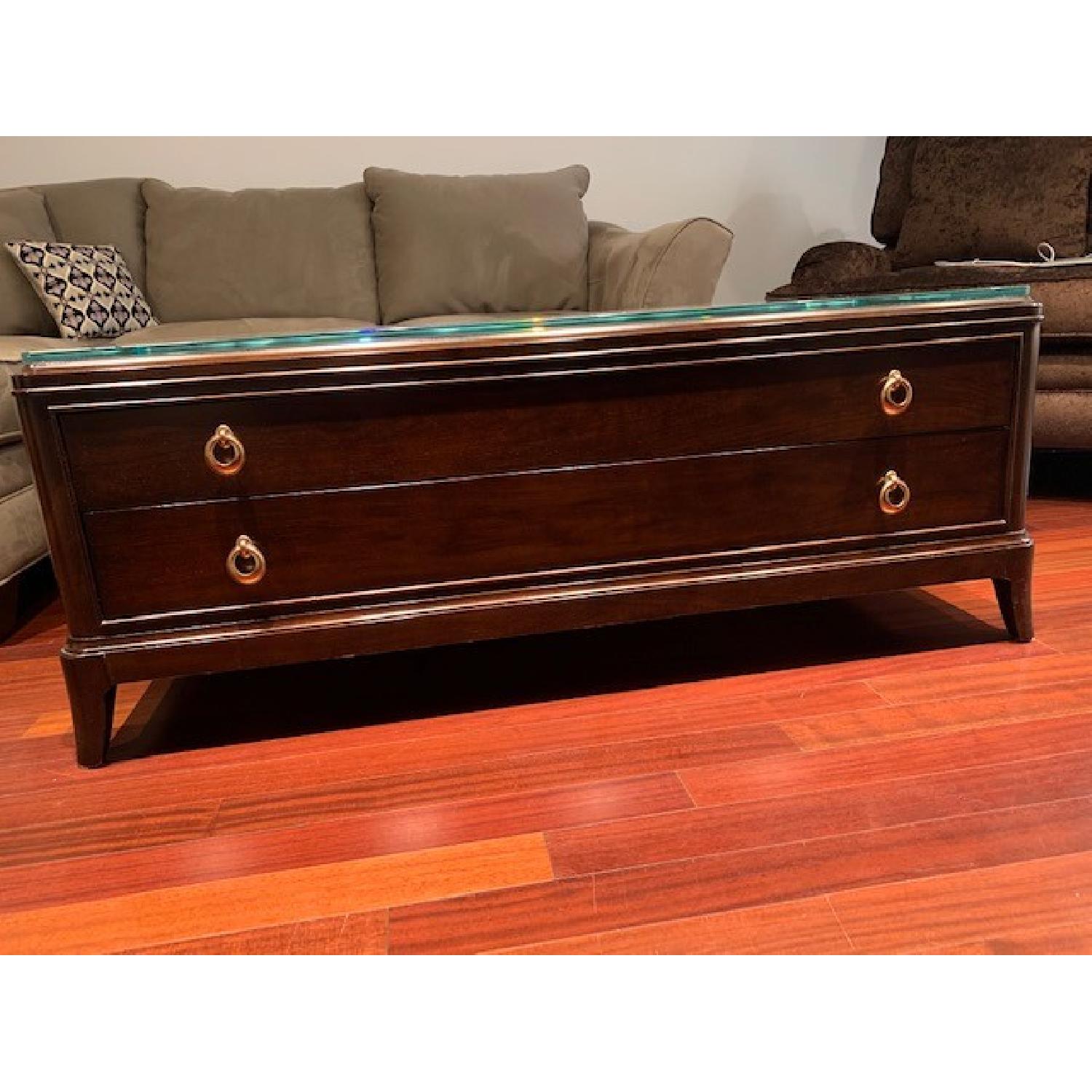 Thomasville Coffee Table w/ Storage - image-1