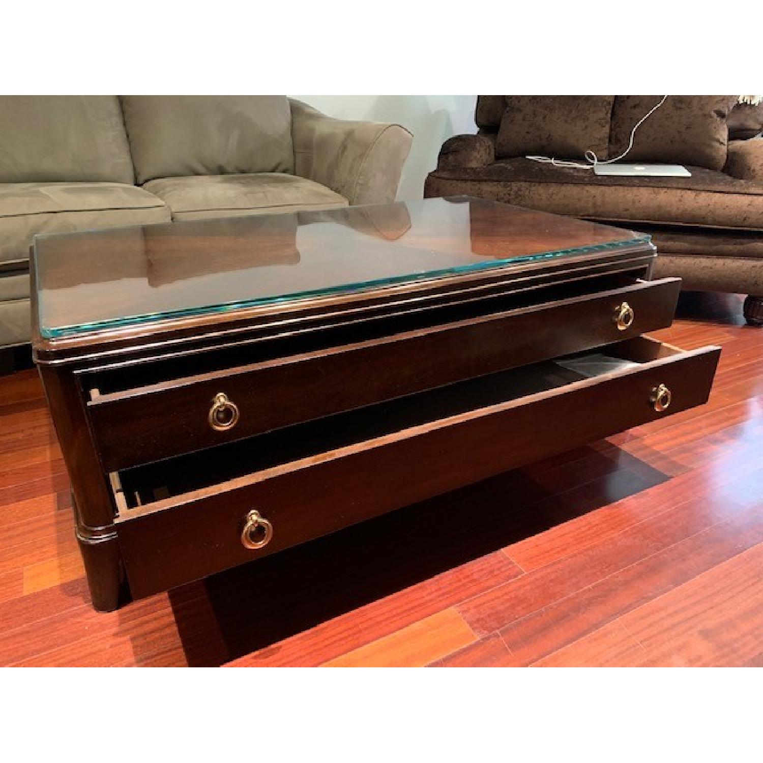 Thomasville Coffee Table w/ Storage - image-3