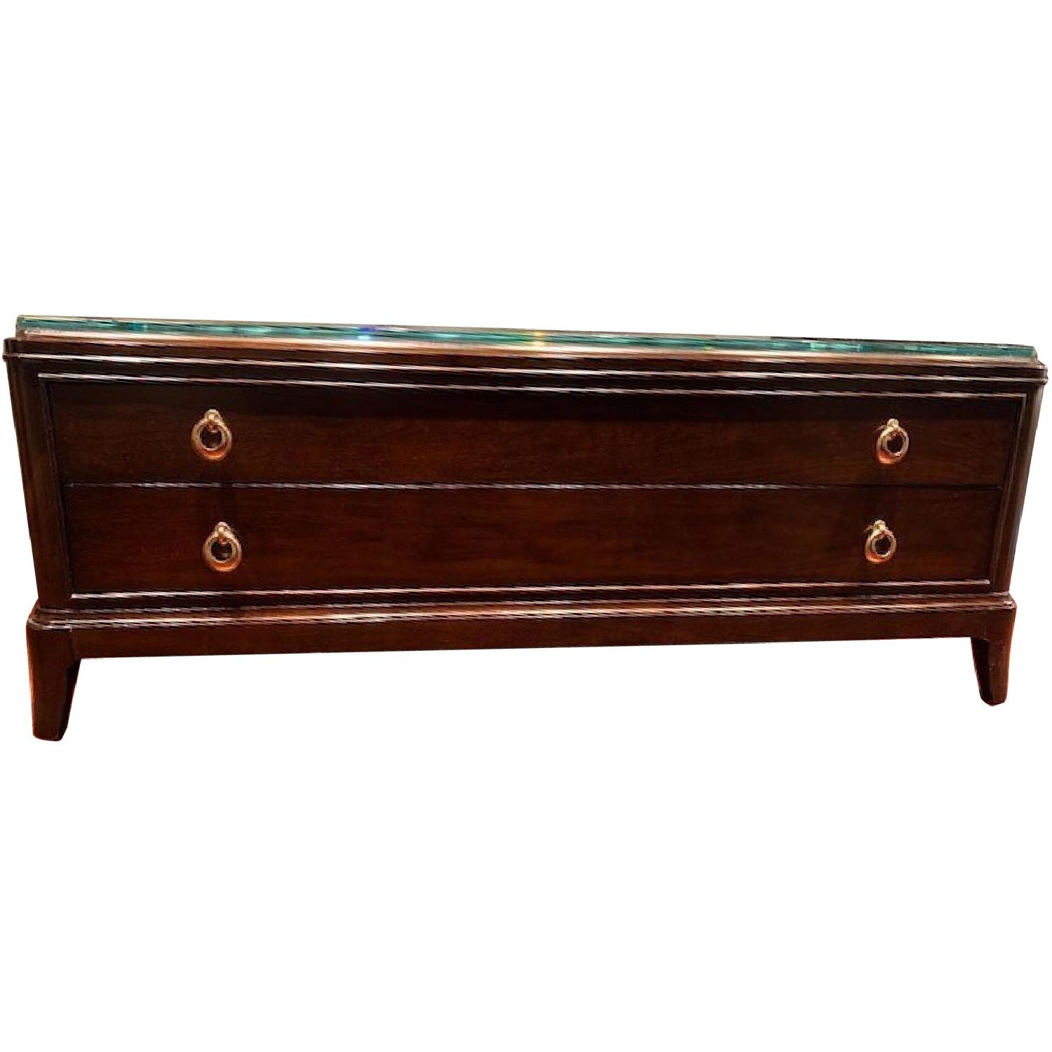 Thomasville Coffee Table w/ Storage AptDeco