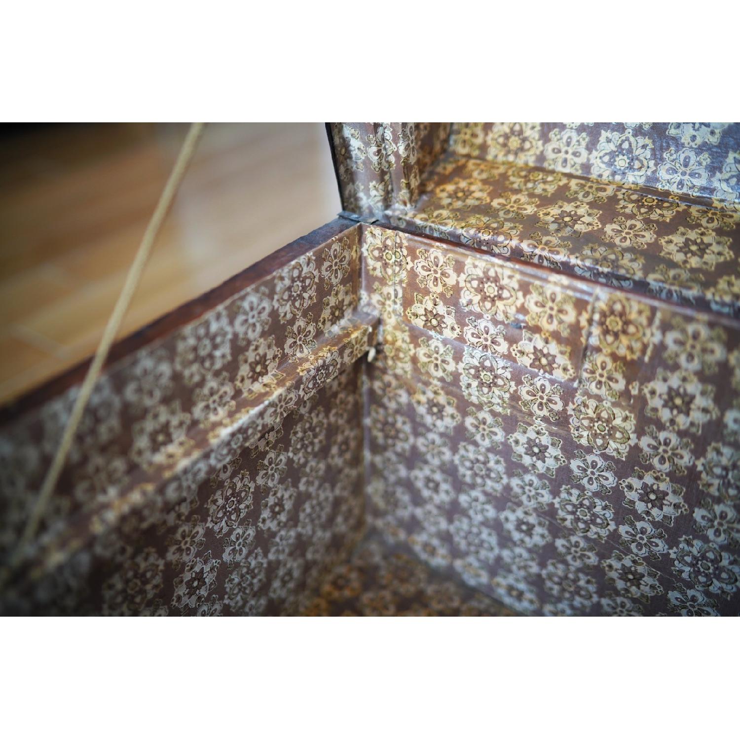 Antique Steamer Trunk - image-5