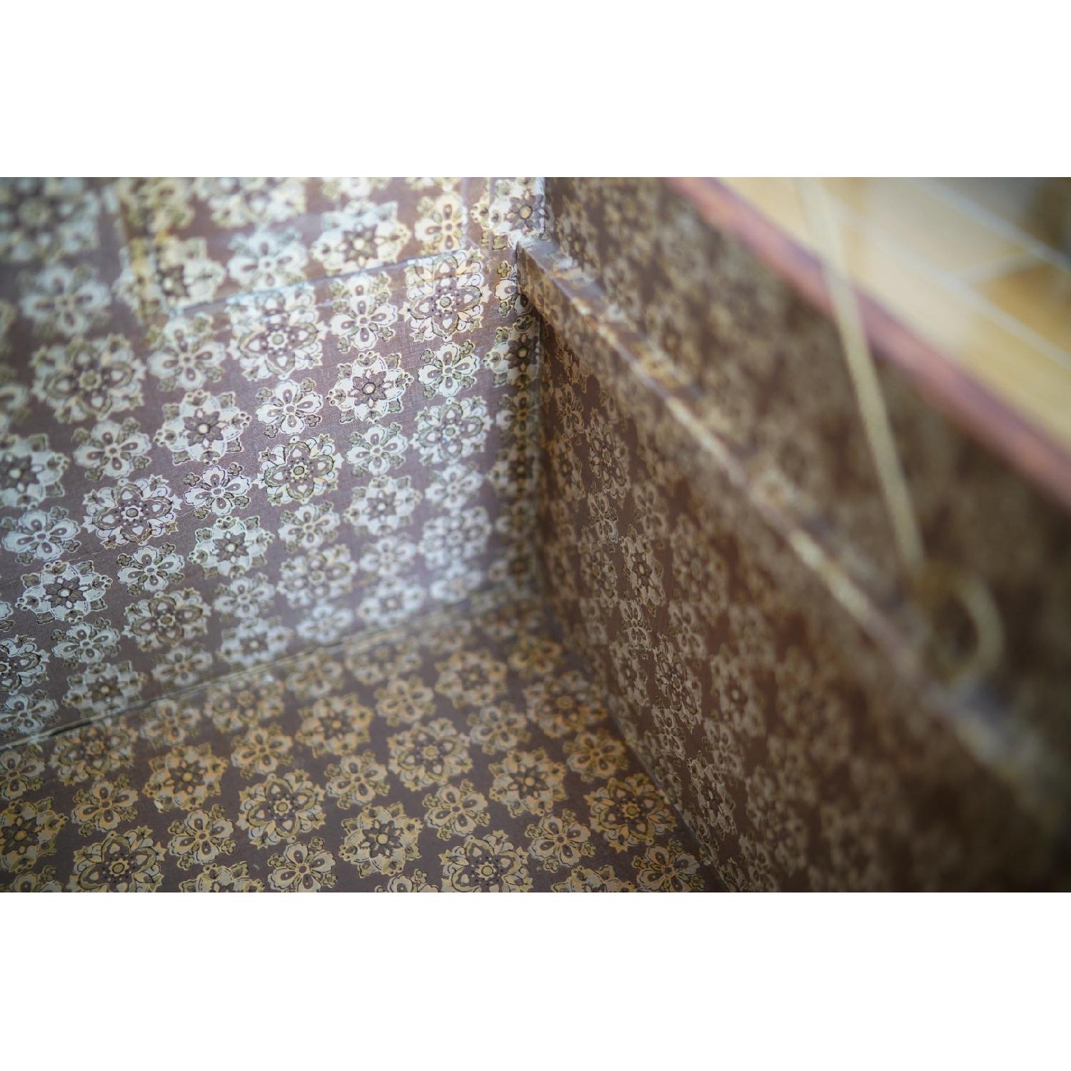 Antique Steamer Trunk - image-6