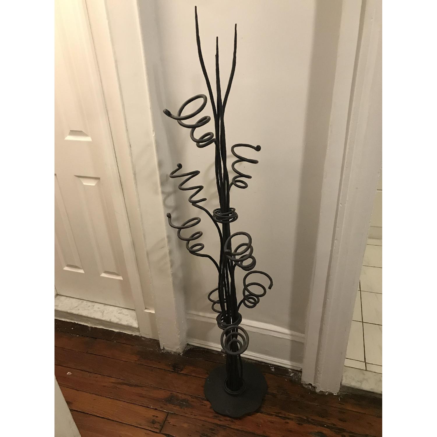 Wrought Iron Sculptural Wine Tree - image-1