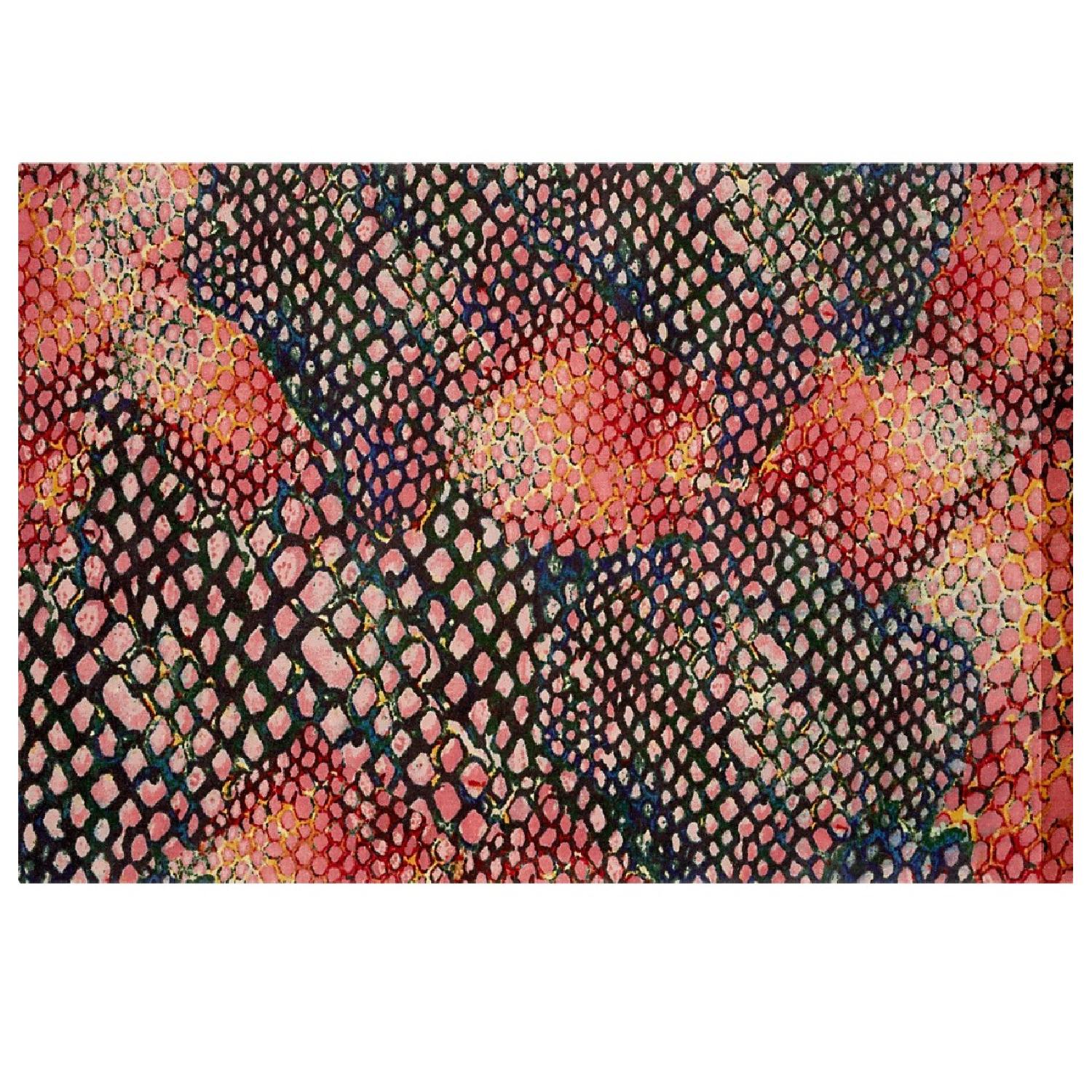 CB2 Rainbow Snakeskin Area Rug - image-2
