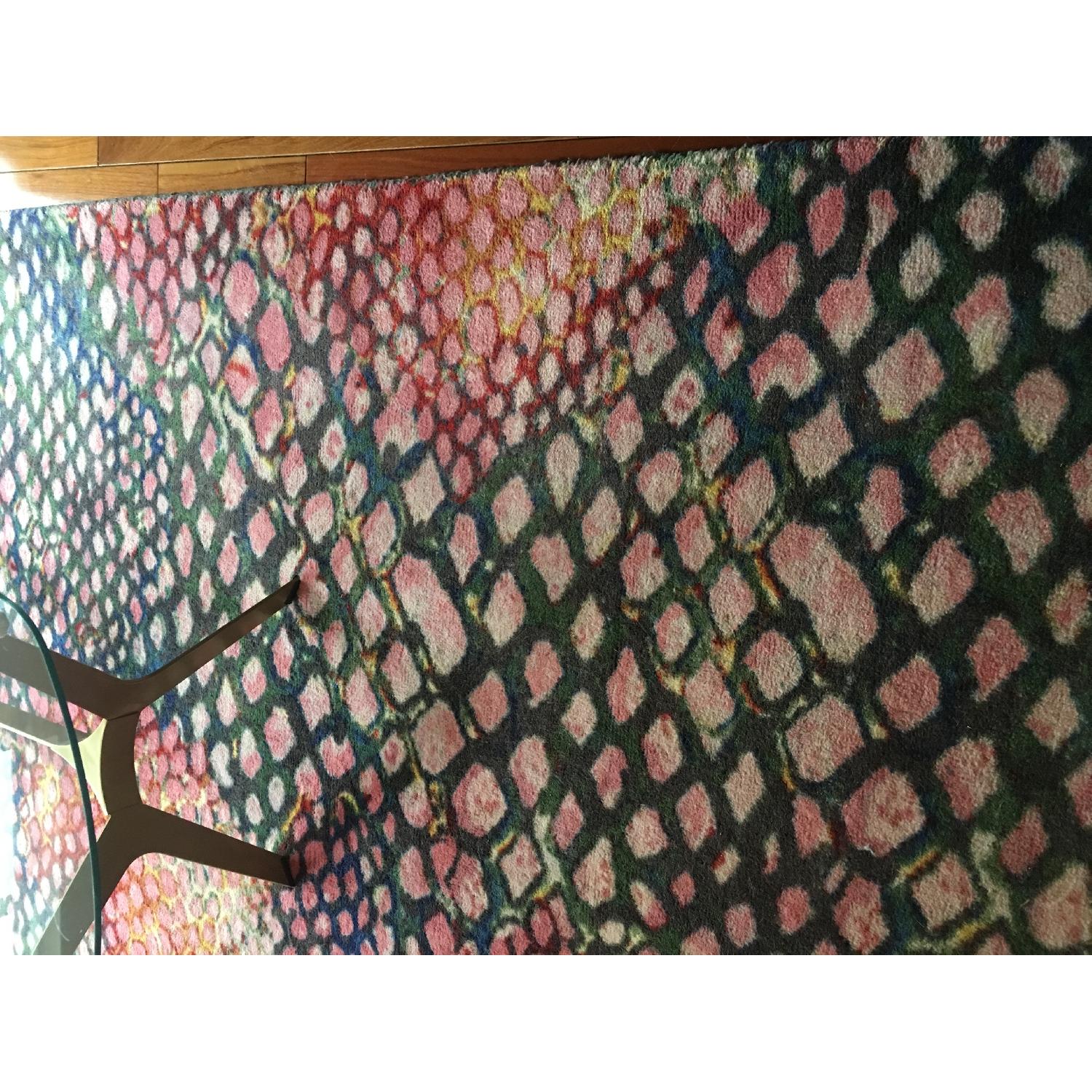 CB2 Rainbow Snakeskin Area Rug - image-3