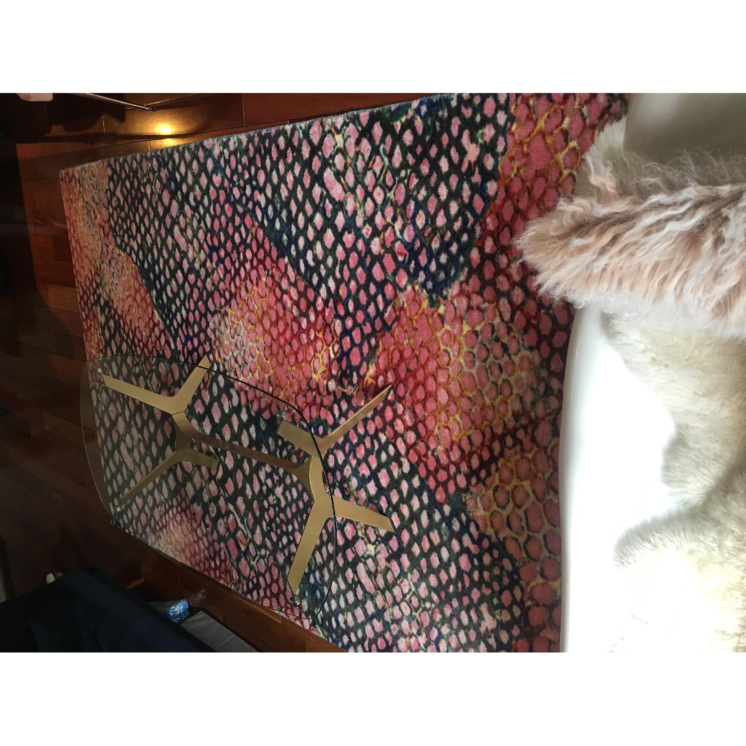 CB2 Rainbow Snakeskin Area Rug - image-6