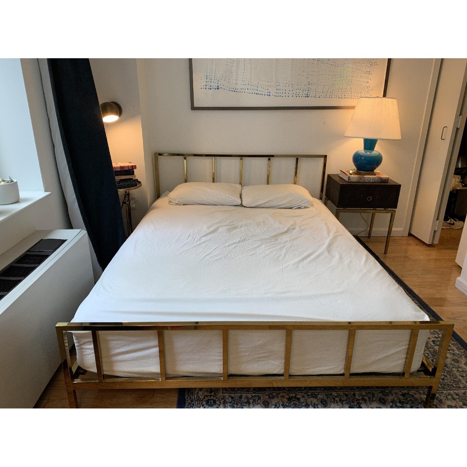 CB2 Alchemy Bronze Queen Bed - image-2