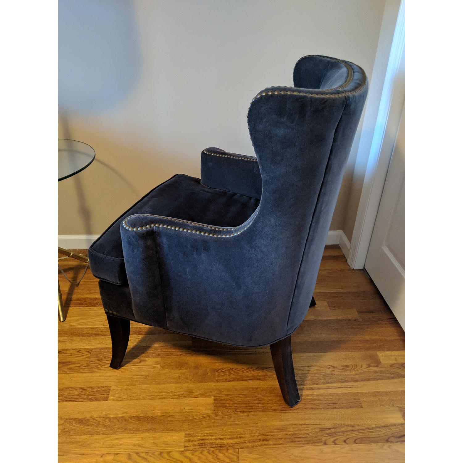 Vintage Mitchell Gold + Bob Williams Wing Back Arm Chair - image-1