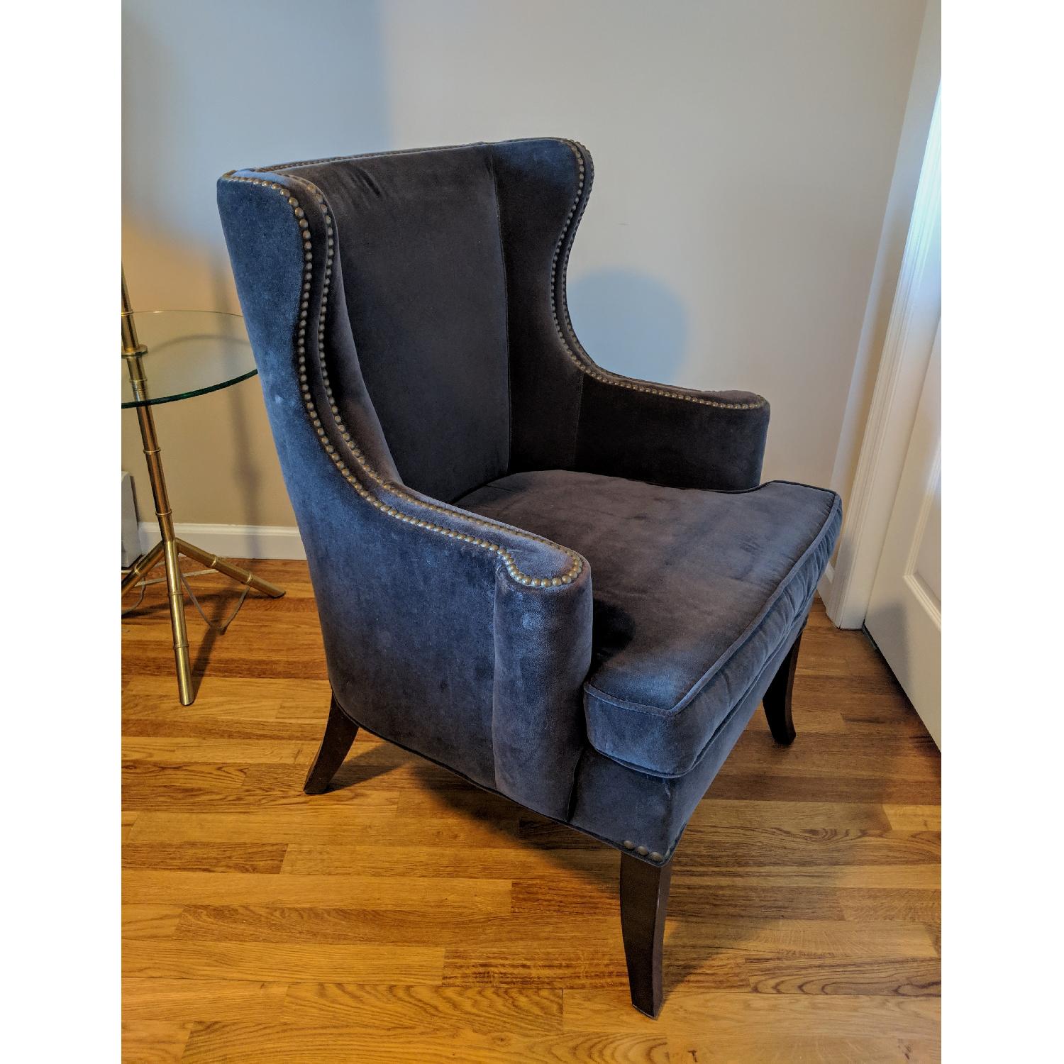 Vintage Mitchell Gold + Bob Williams Wing Back Arm Chair - image-3