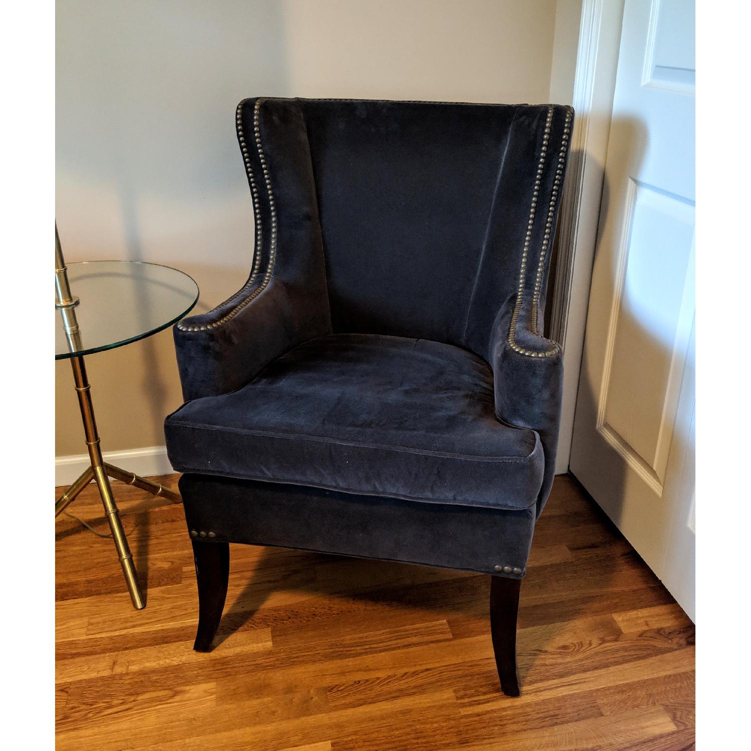 Vintage Mitchell Gold + Bob Williams Wing Back Arm Chair - image-8