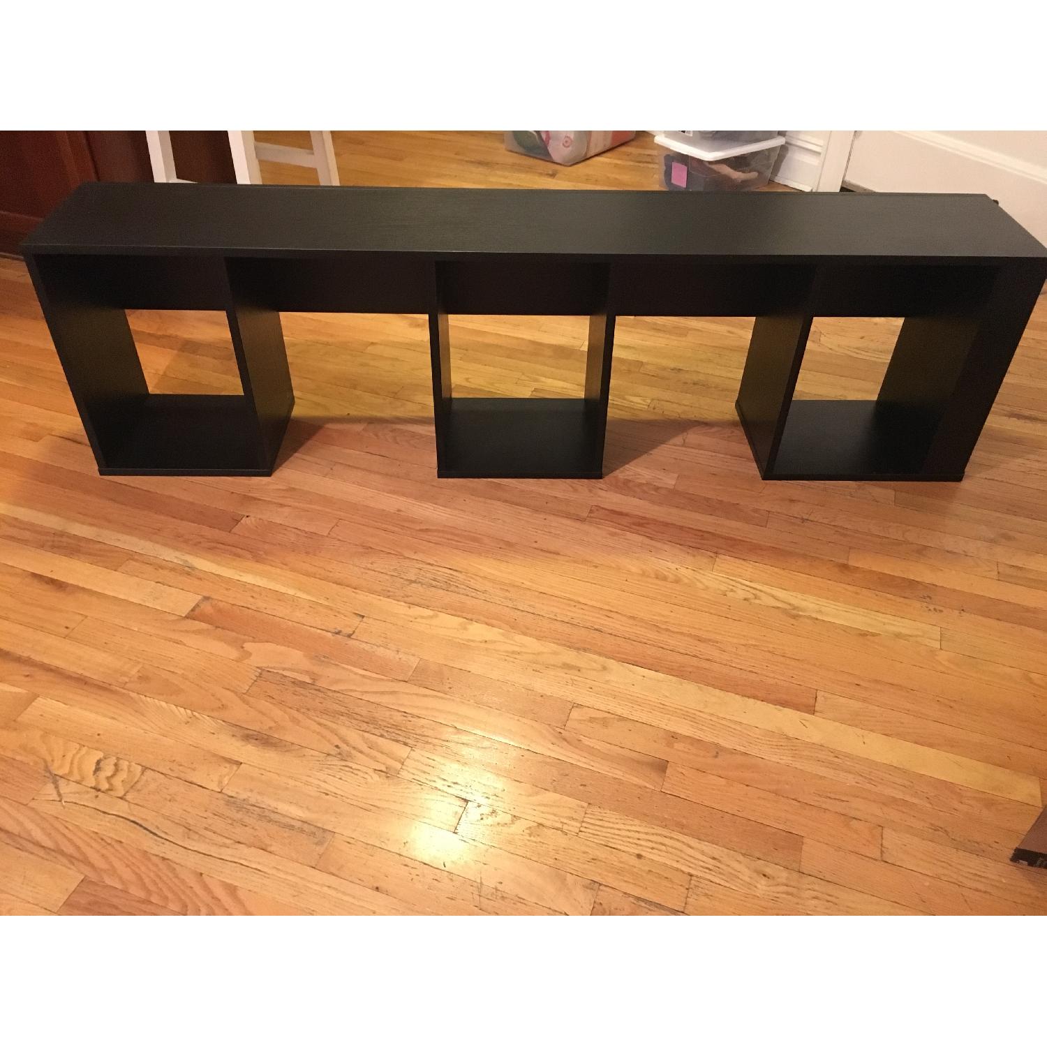 Black Wood Bookcases - image-2