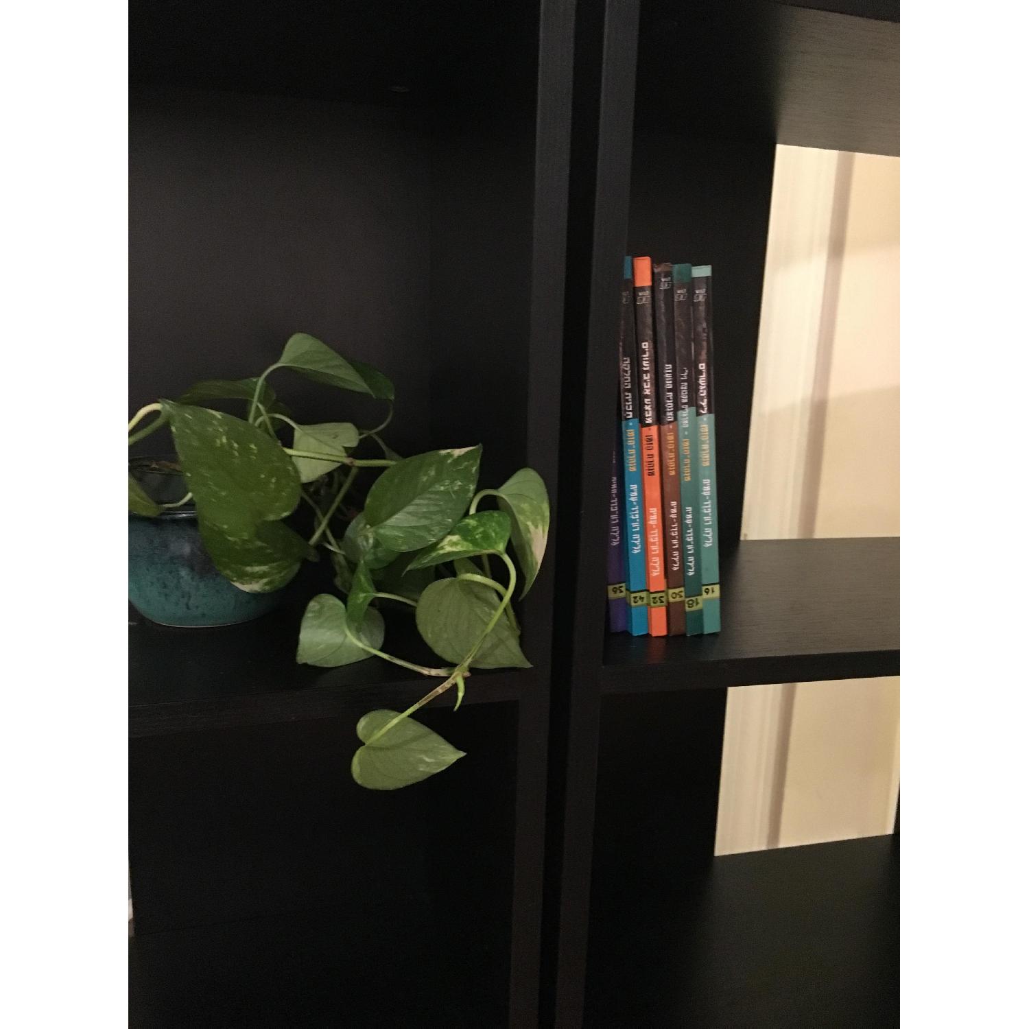 Black Wood Bookcases - image-7