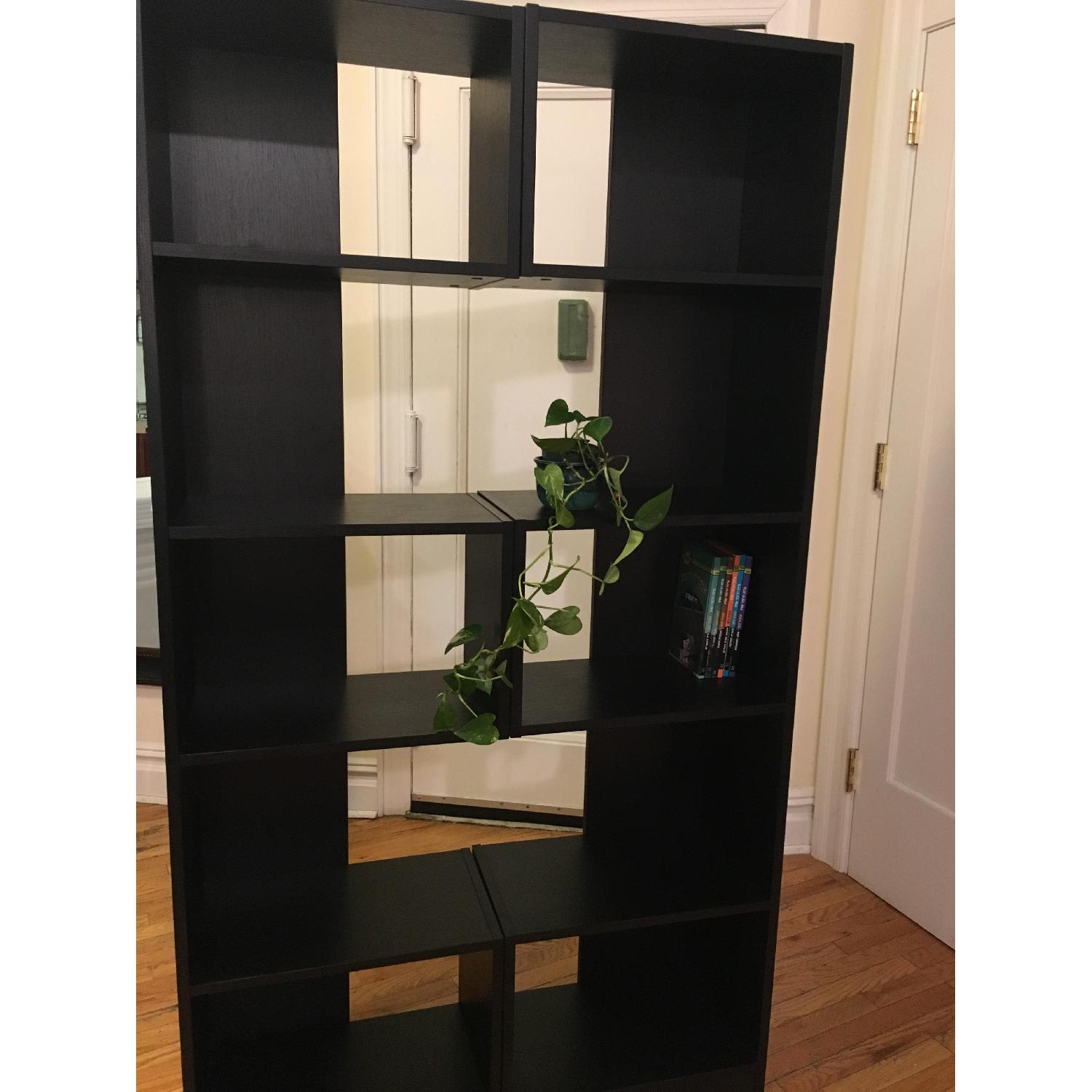 Black Wood Bookcases - image-13