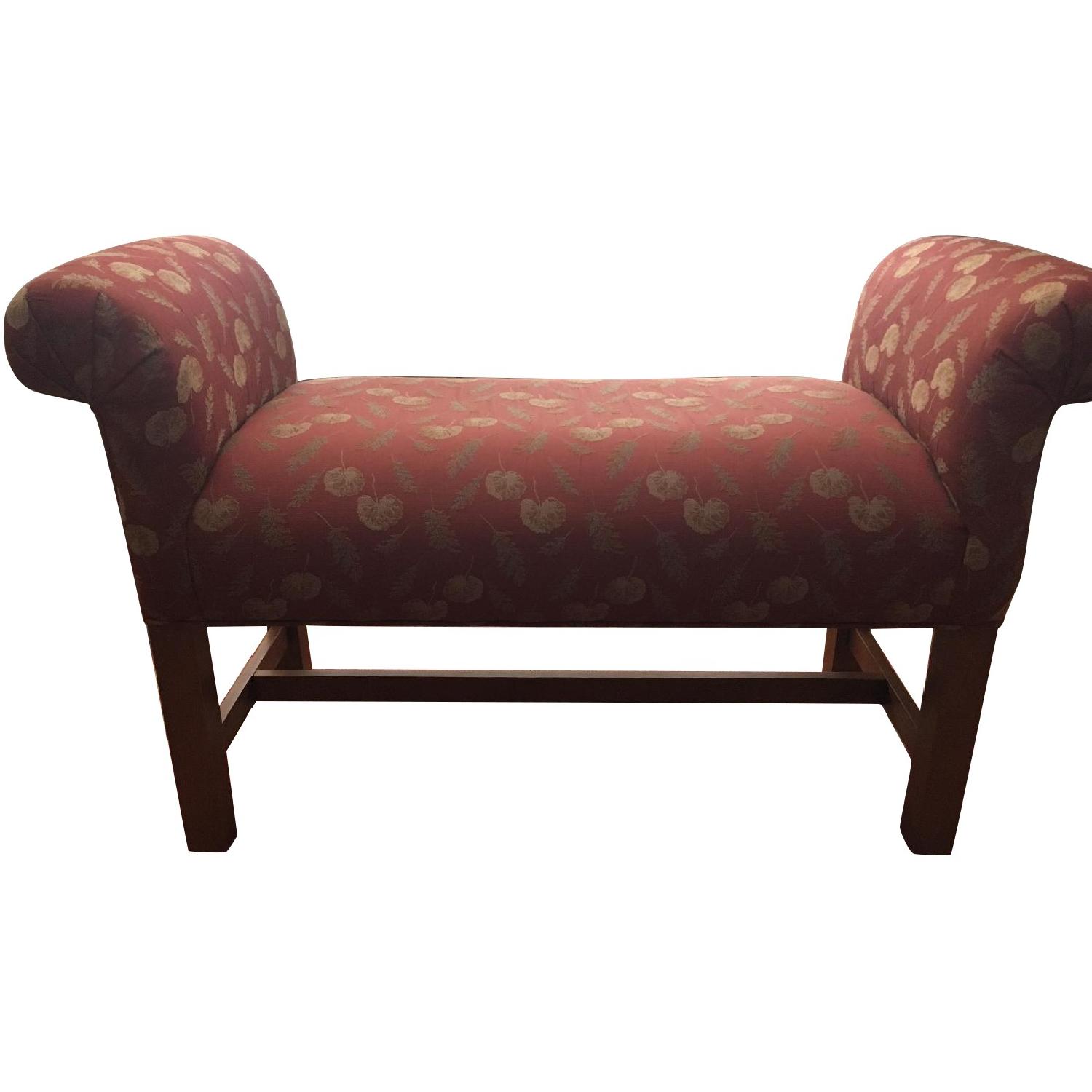 Ethan Allen Loren Upholstered Bench - image-0