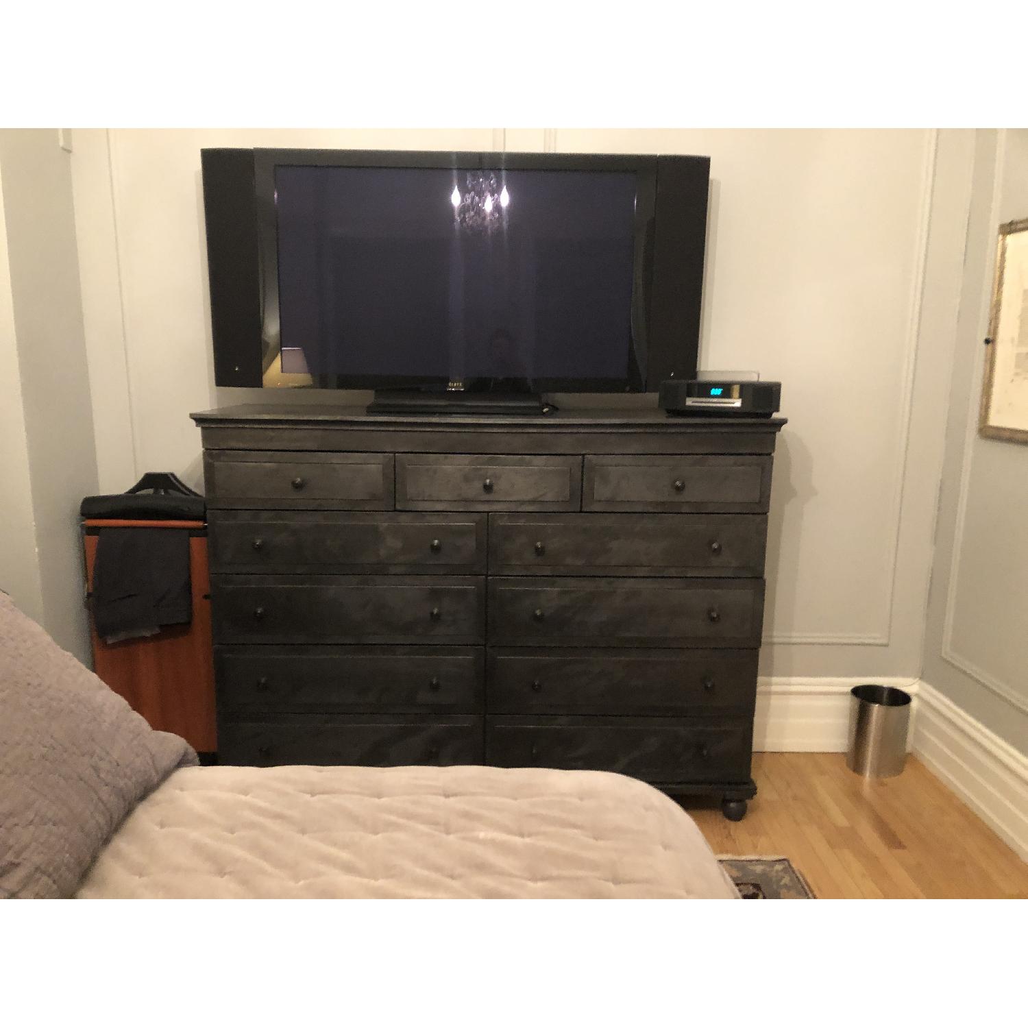 Restoration Hardware Annecy Metal-Wrapped 11-Drawer Dresser - image-2