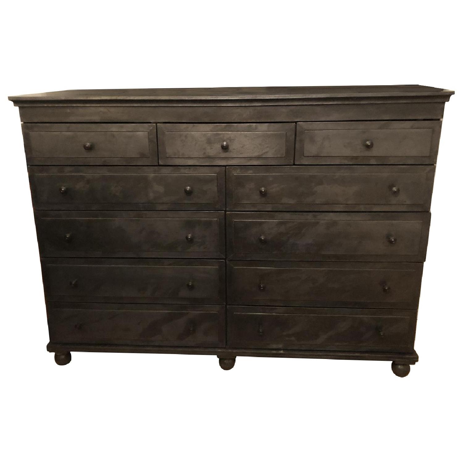 Restoration Hardware Annecy Metal-Wrapped 11-Drawer Dresser - image-0