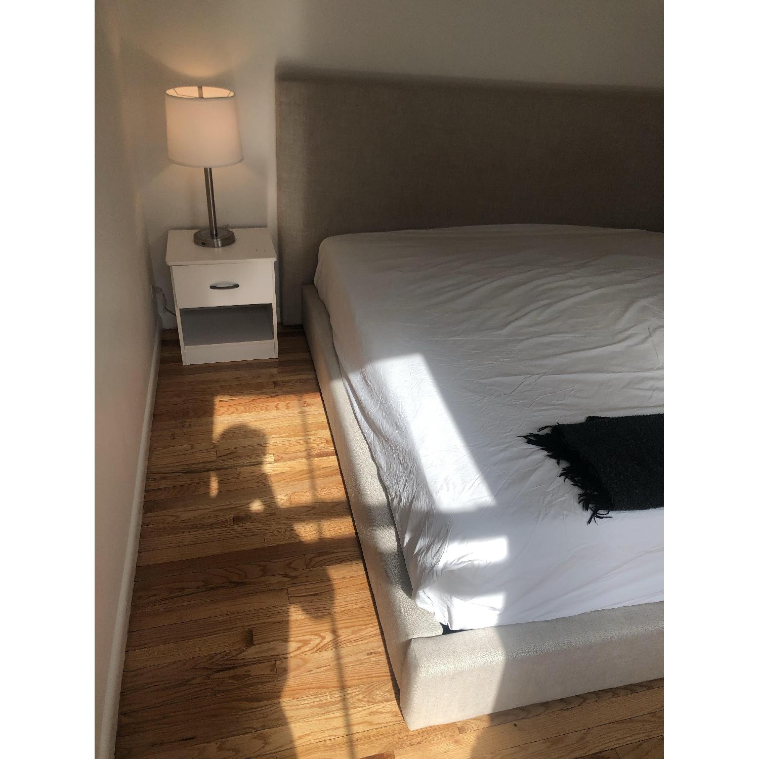 Restoration Hardware Sullivan Upholstered King Bed - image-10