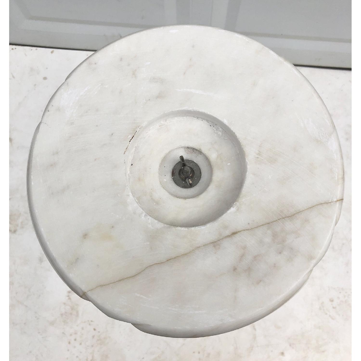 Vintage Modern Italian Marble Pedestal - image-14