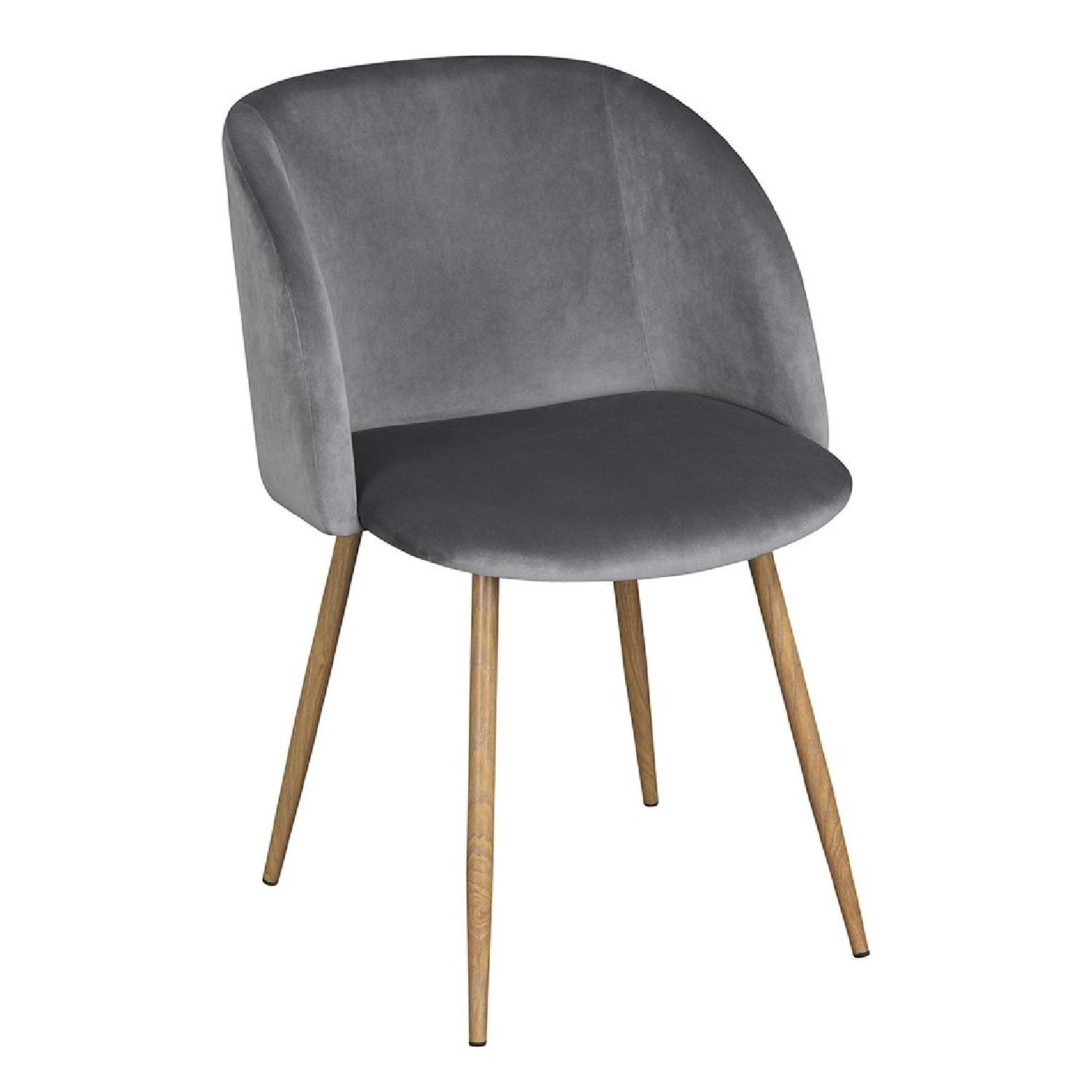 Mid Century Modern Velvet Chair - image-4