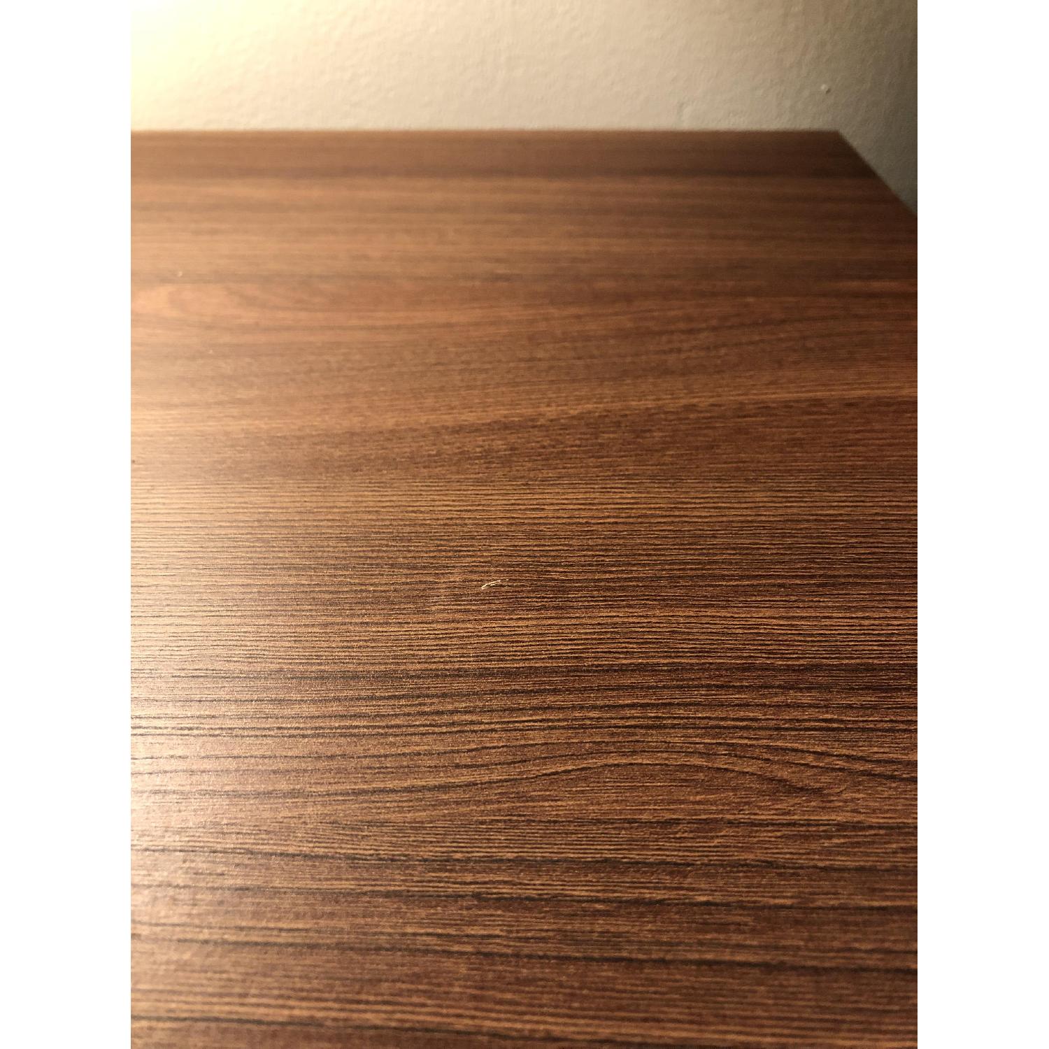 Ikea Askvoll Nightstands in Wood Veneer w/ White Drawers - image-2