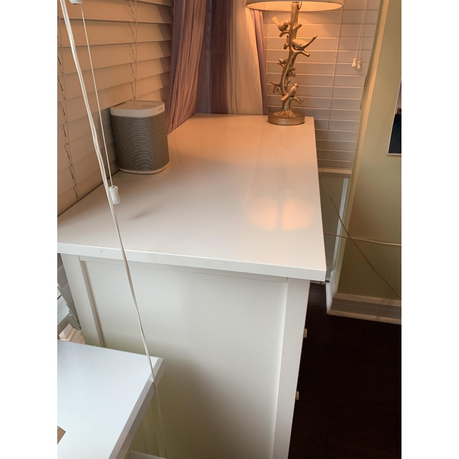 White 3-Drawer Wood Dresser - image-5