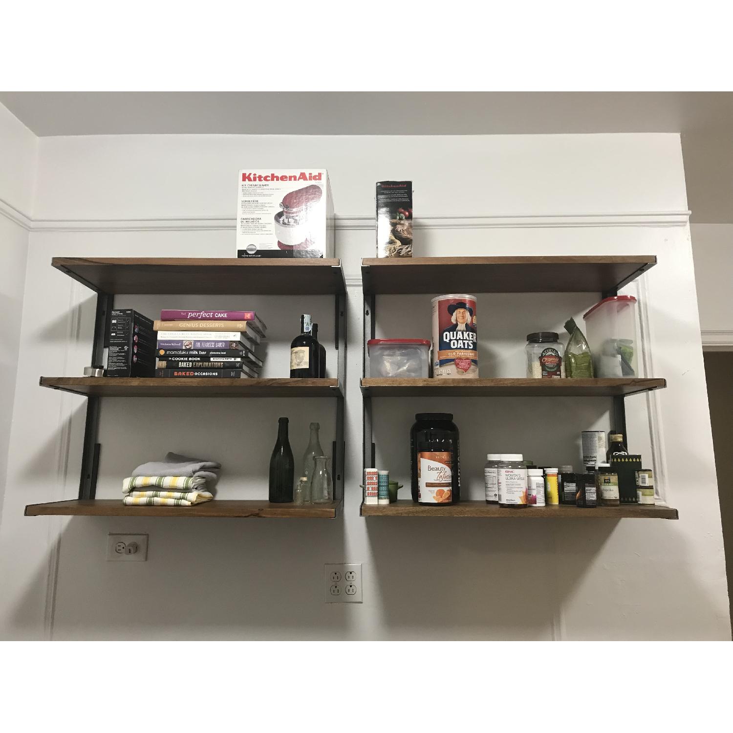 West Elm L-Beam Shelves - image-1