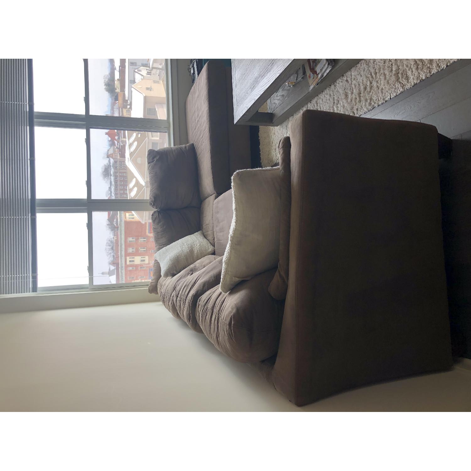 Bob's Capri 3 Piece Brown Sectional Sofa - image-3