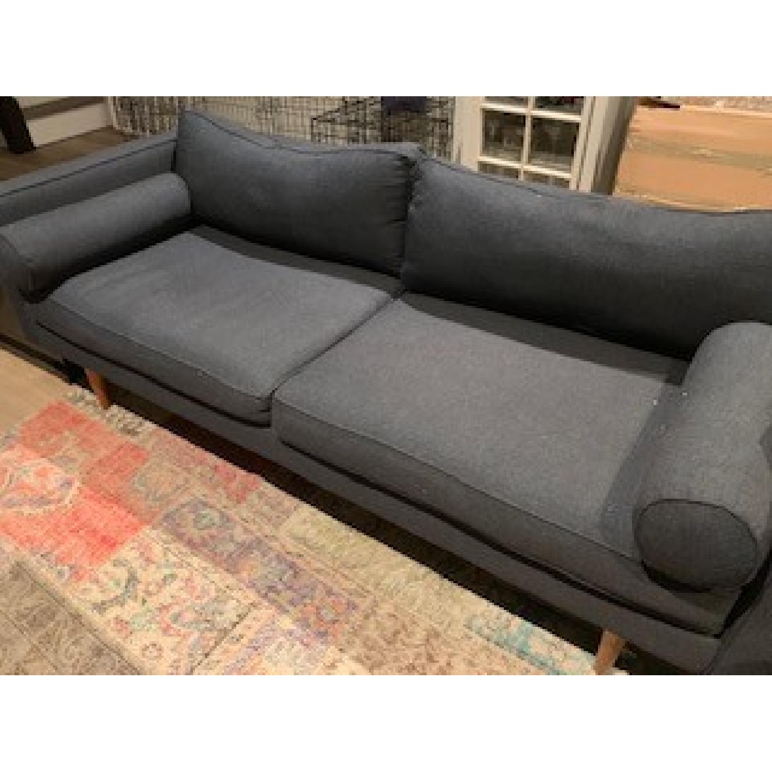 West Elm Monroe Mid-Century Sofa - image-3