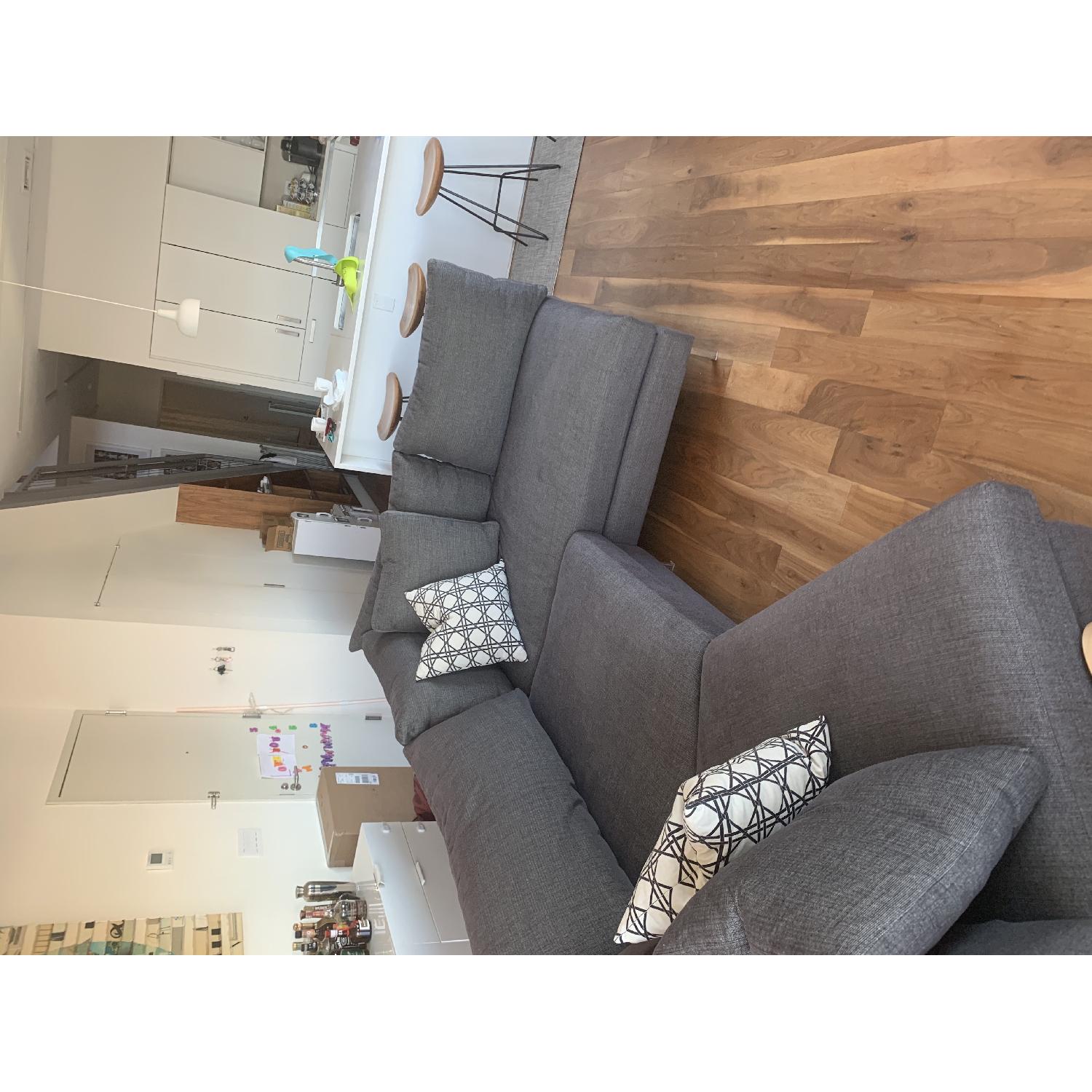 Room & Board Bryce Angled Chaise Sectional Sofa - image-4