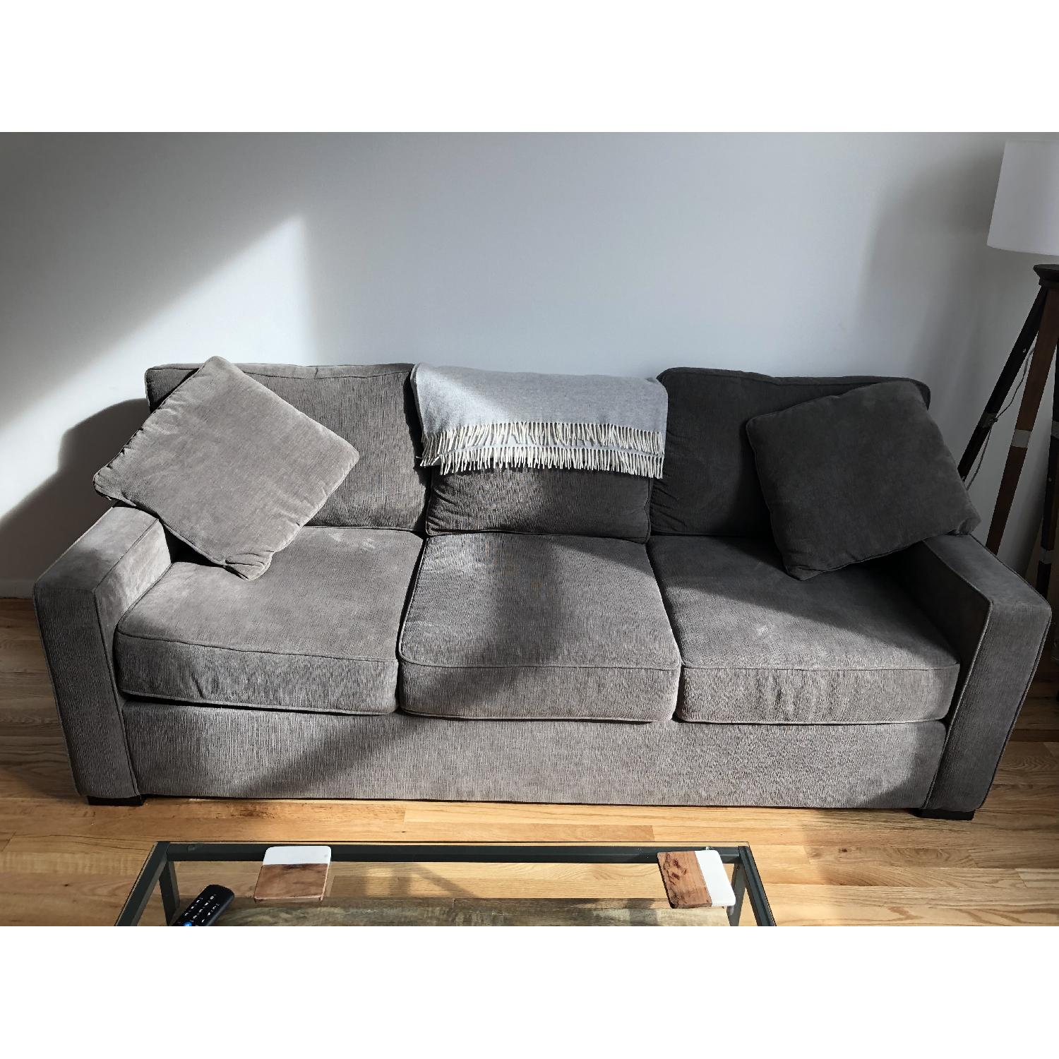 Macy's Radley Grey Sofa AptDeco