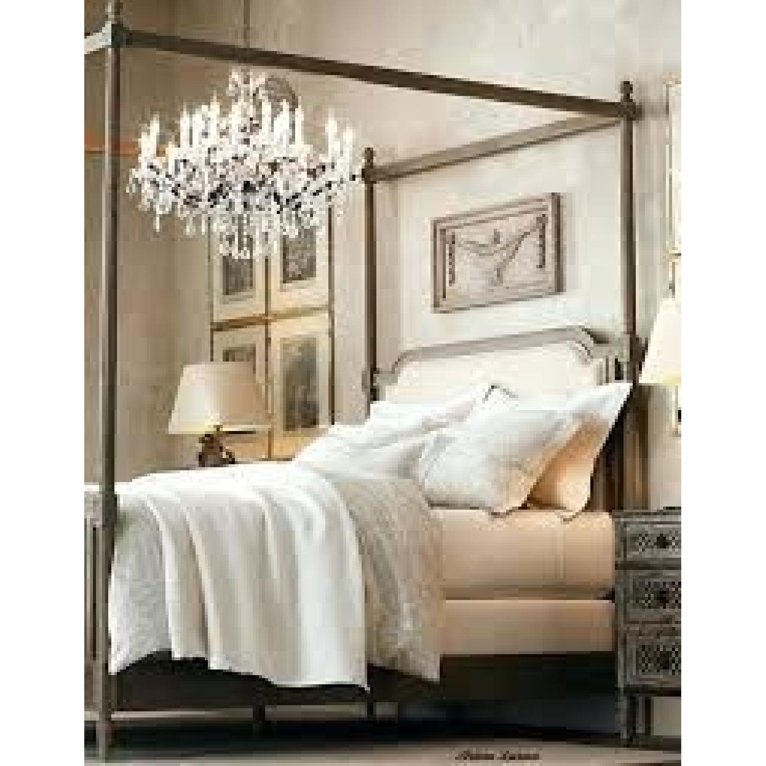 Restoration Hardware Vienne Queen Size Canopy Bed - image-9