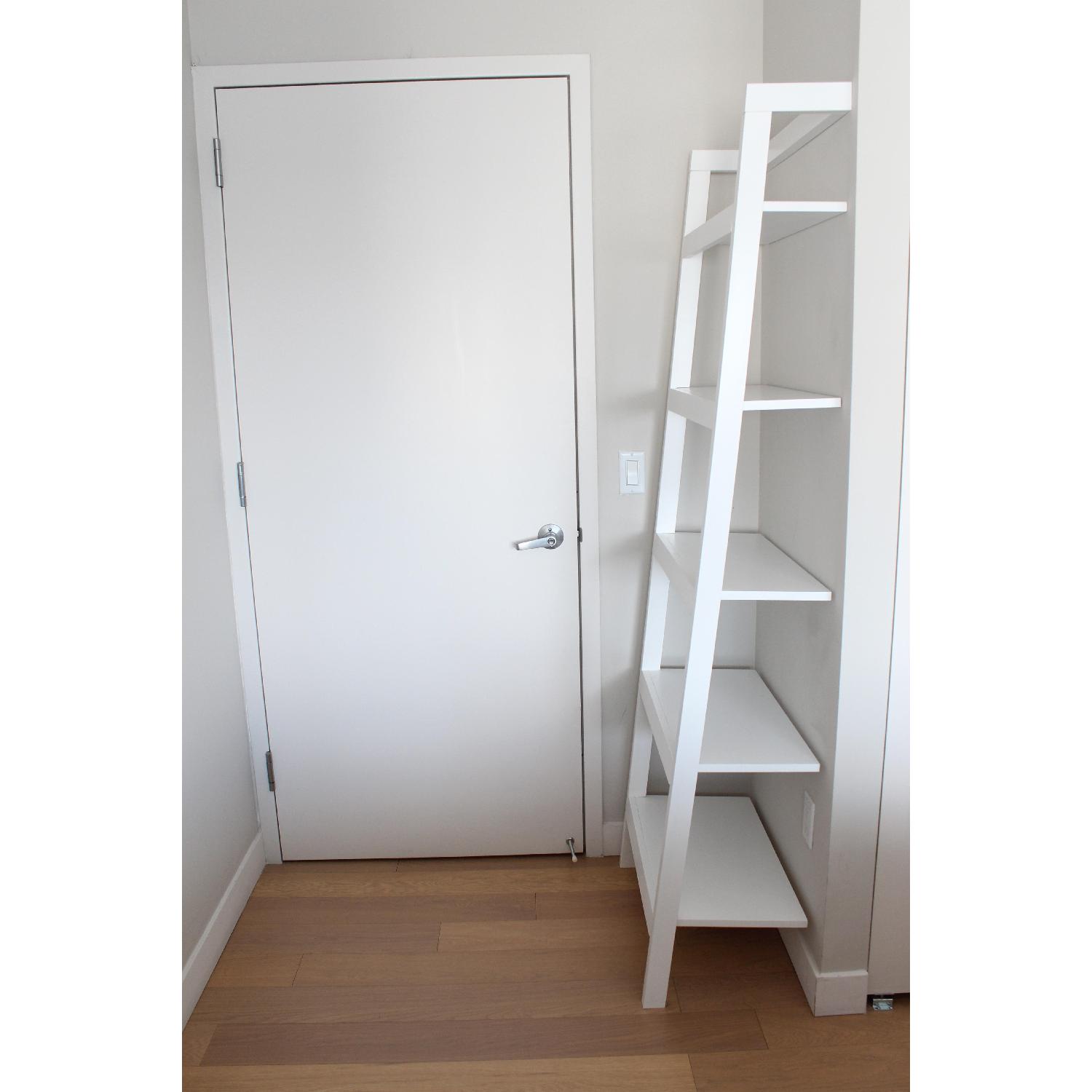 Crate & Barrel Leaning Bookcase - image-2