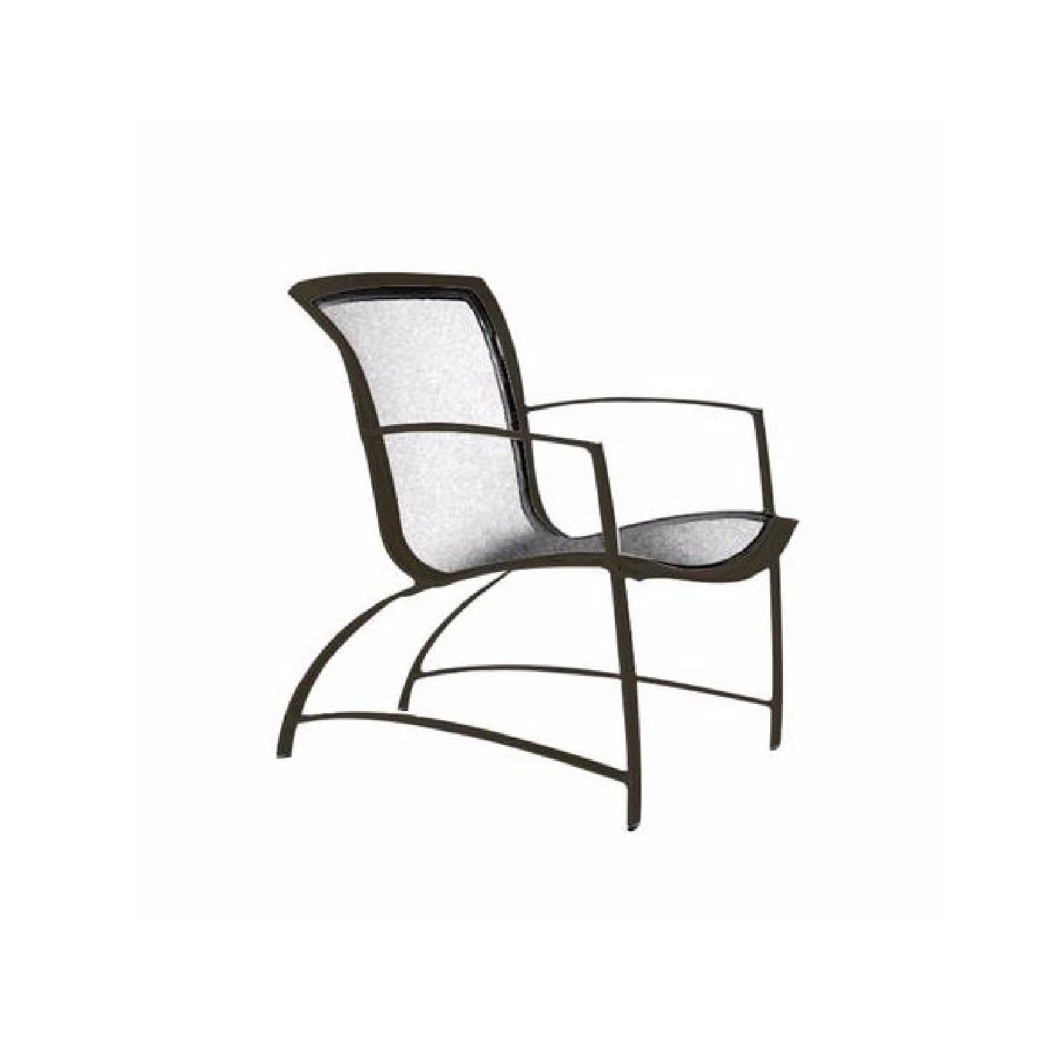 Brown Jordan Wave Lounge Chair & Ottoman + Quantum Table AptDeco