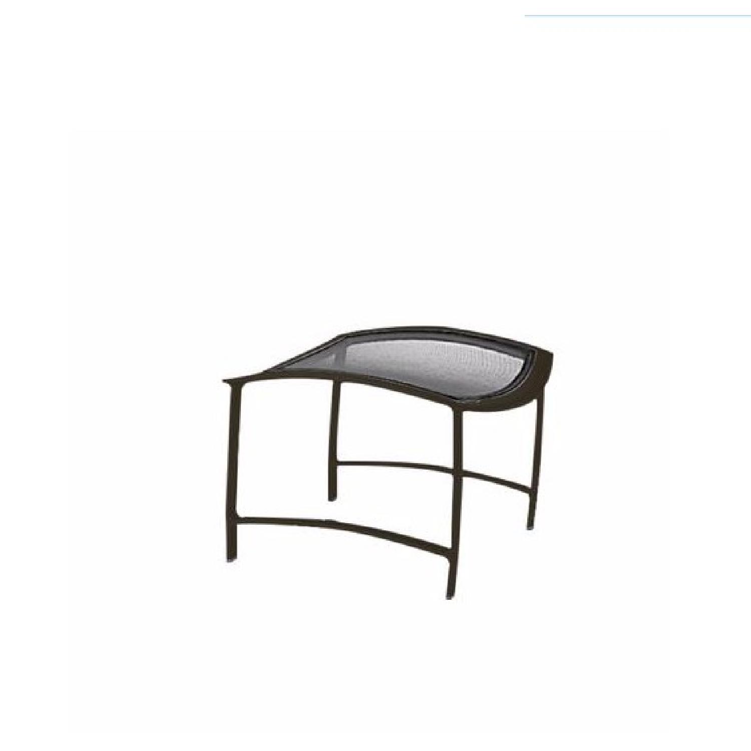 Brown Jordan Wave Lounge Chair & Ottoman + Quantum Table AptDeco