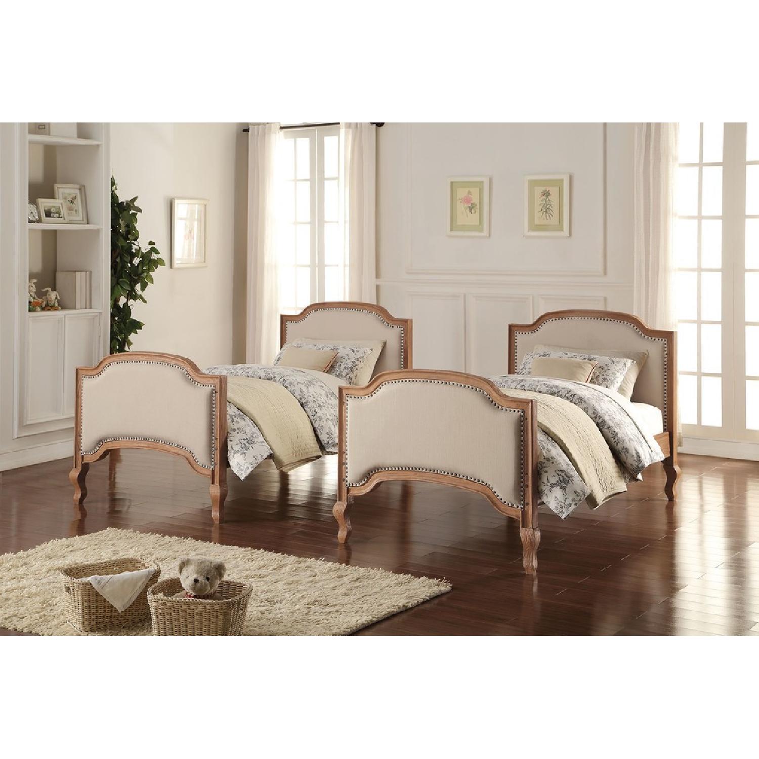Acme Charlton Twin Over Twin Bunk Bed - image-1